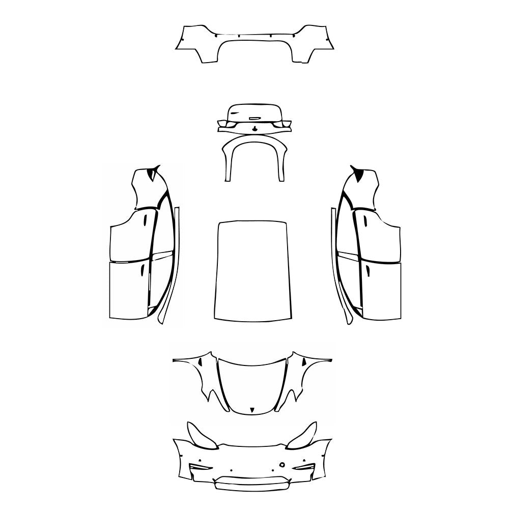 PassgenaueLackschutzfolienPPFTeslaModelYBase2023