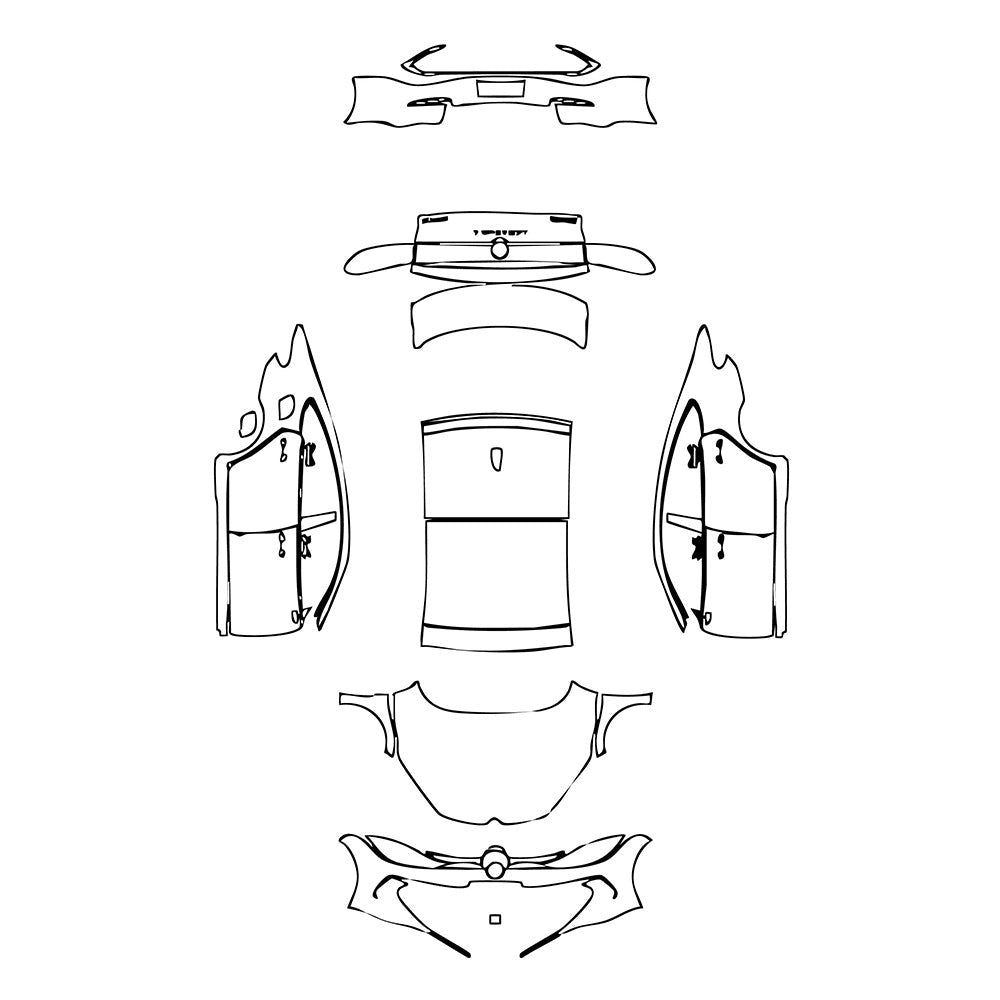 PassgenaueLackschutzfolienPPFVolkswagenLamandoL(CN)2025