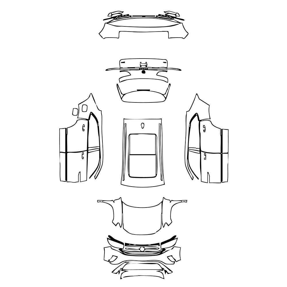 PassgenaueLackschutzfolienPPFVolkswagenAtlasCrossSport(US)SEL2021
