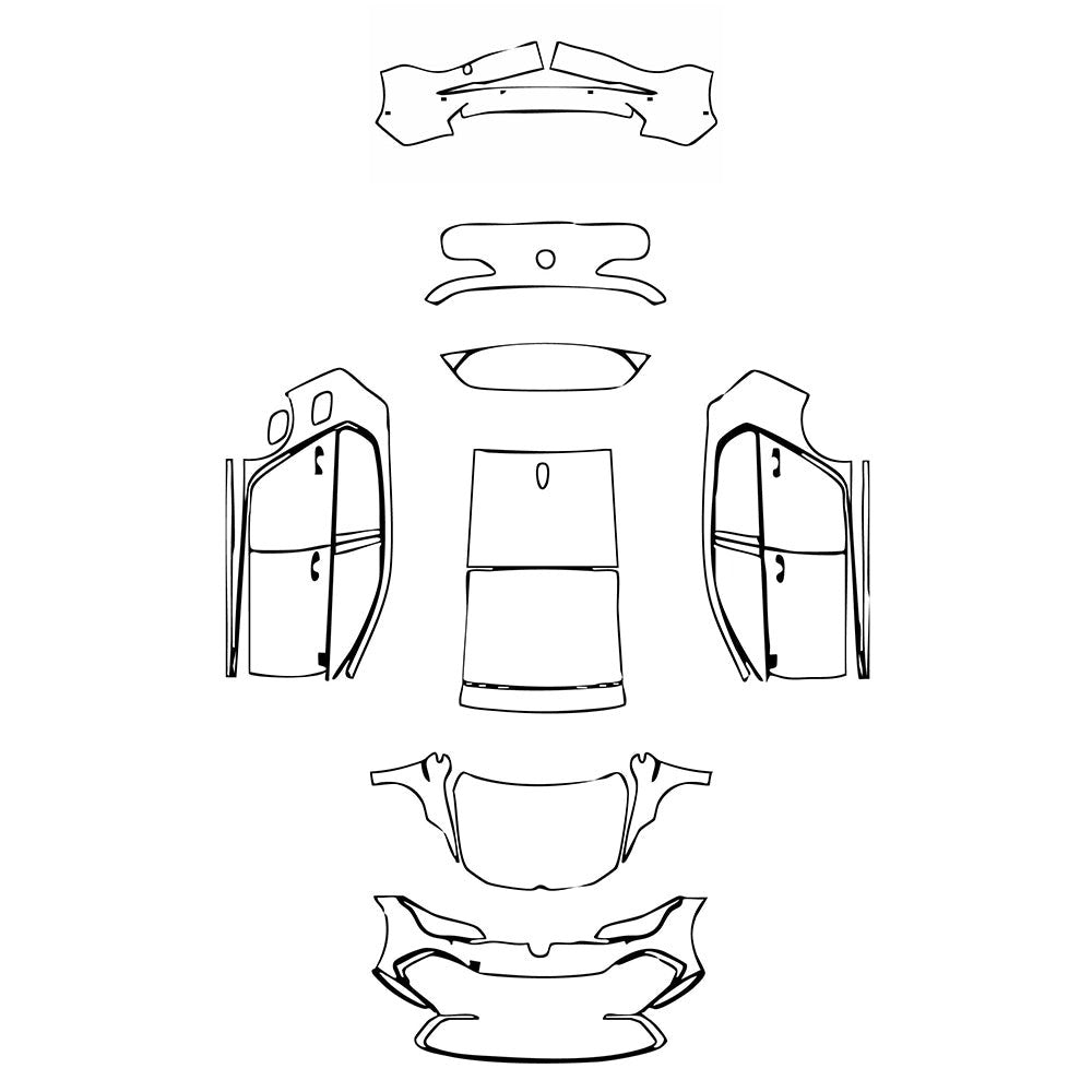 PassgenaueLackschutzfolienPPFVolkswagenGolfGolfGTI2021