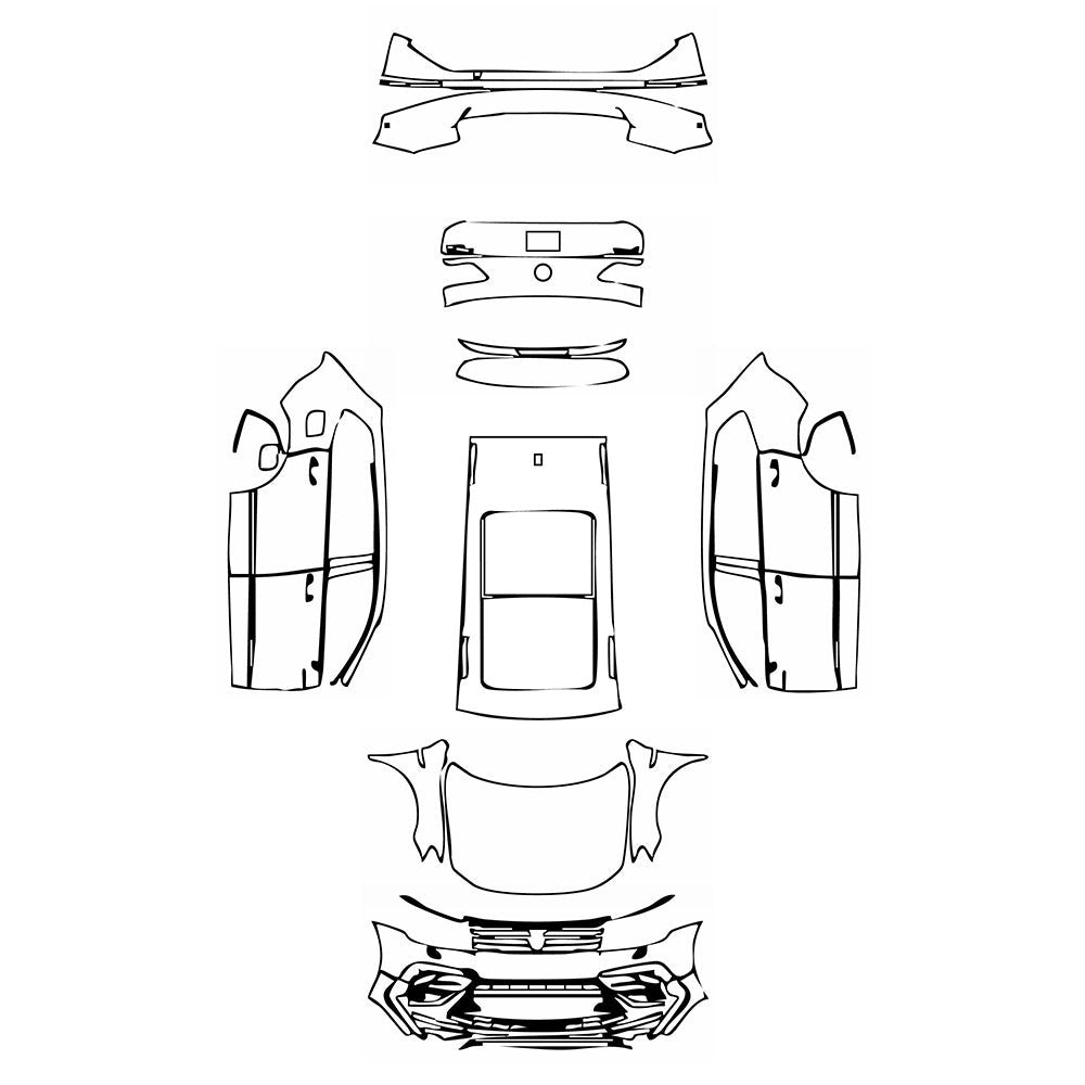 PassgenaueLackschutzfolienPPFVolkswagenTiguanLR-line2020