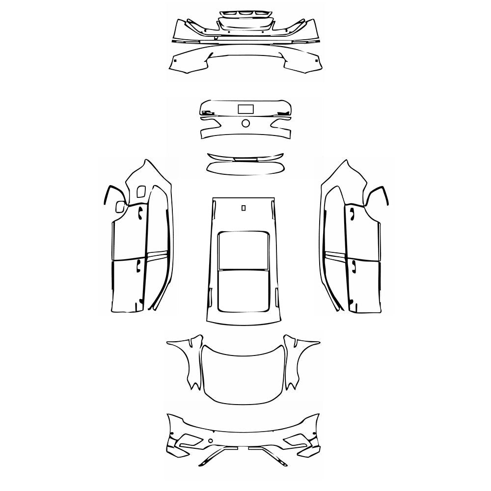 PassgenaueLackschutzfolienPPFVolkswagenTiguanLBase2018