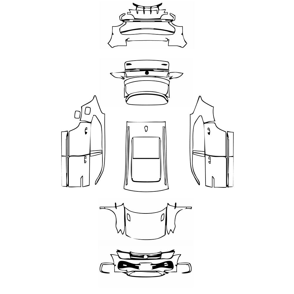 PassgenaueLackschutzfolienPPFVolkswagenTeramontX2024