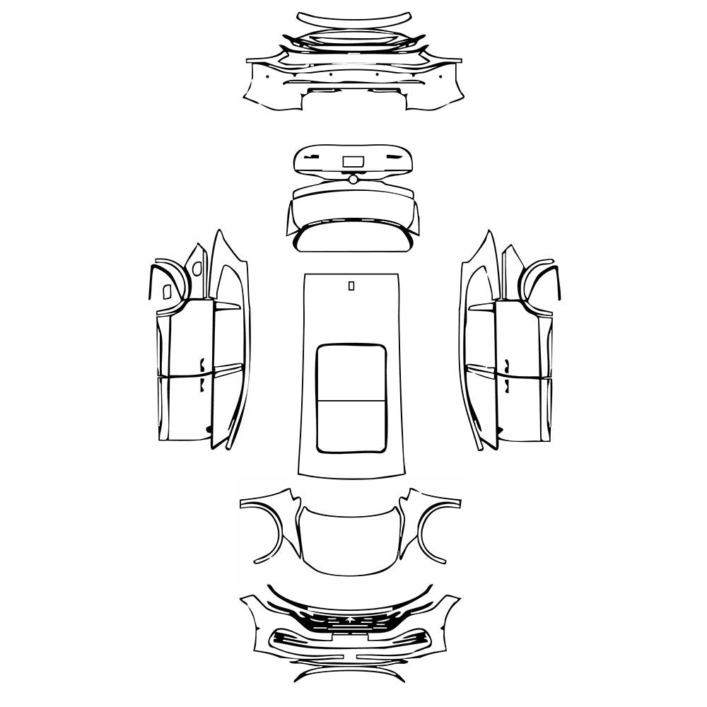 PassgenaueLackschutzfolienPPFVolkswagenViloranLuxury2024