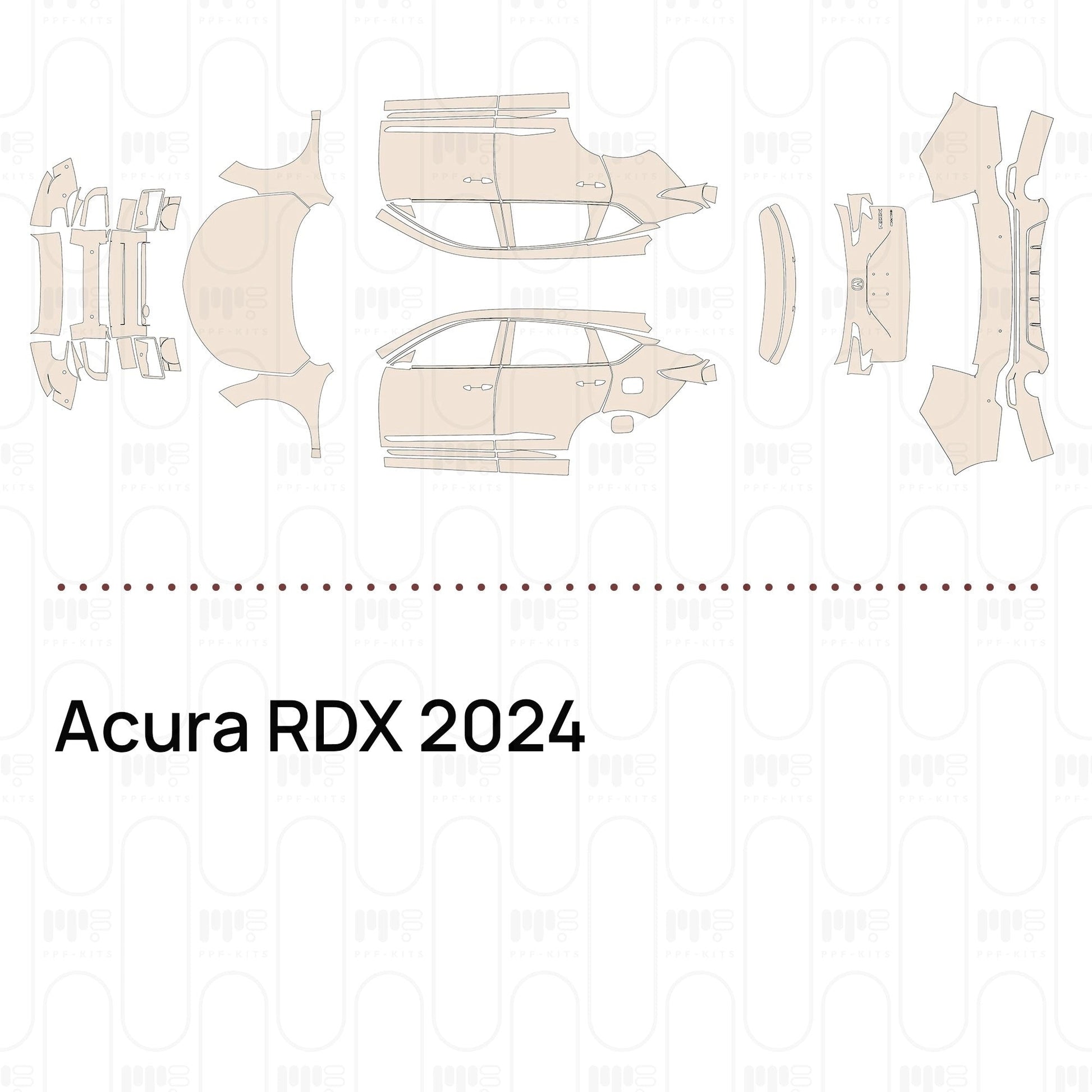Pre-CutPPFAcuraRDX2024