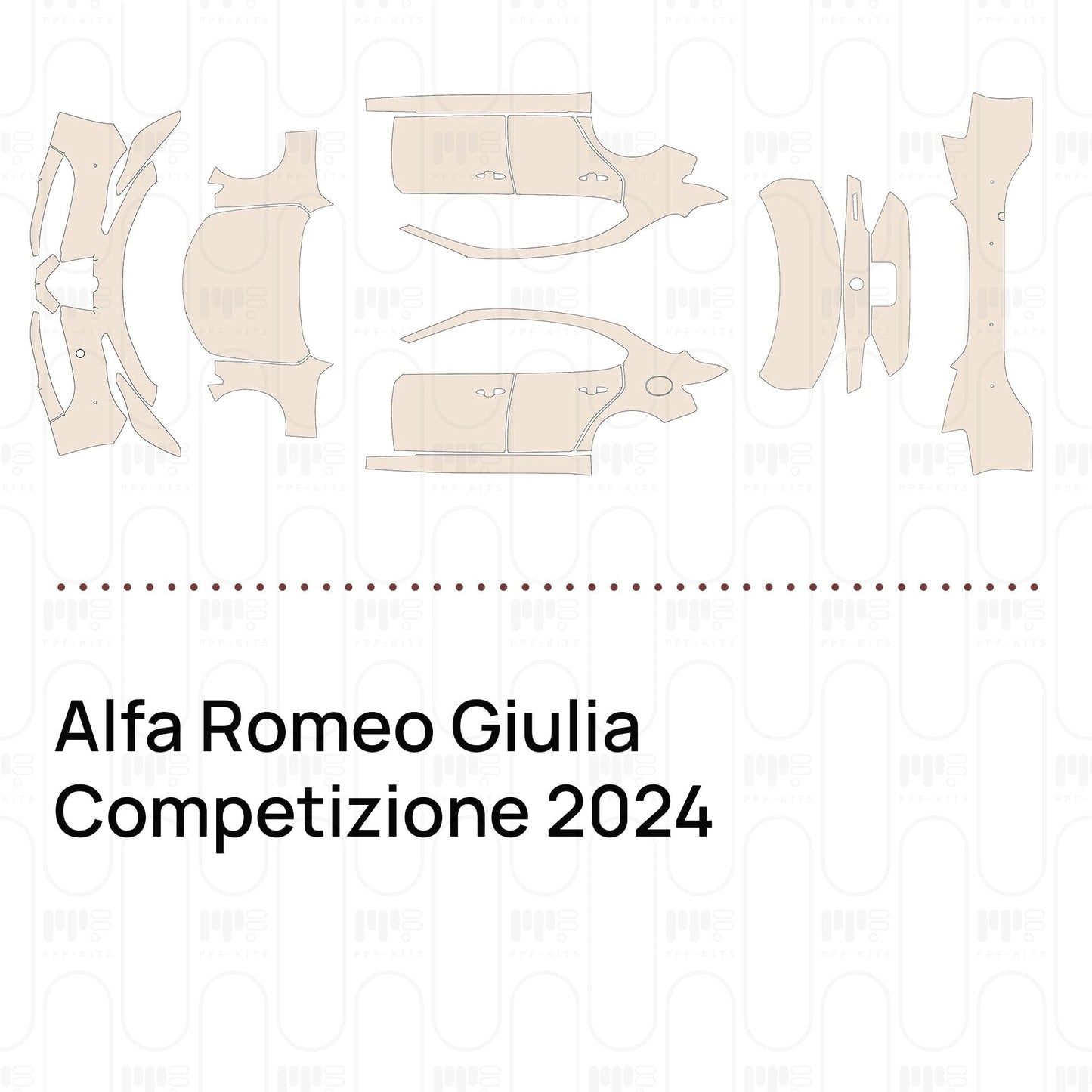 Pre-CutPPFAlfaRomeoGiuliaCompetizione2024