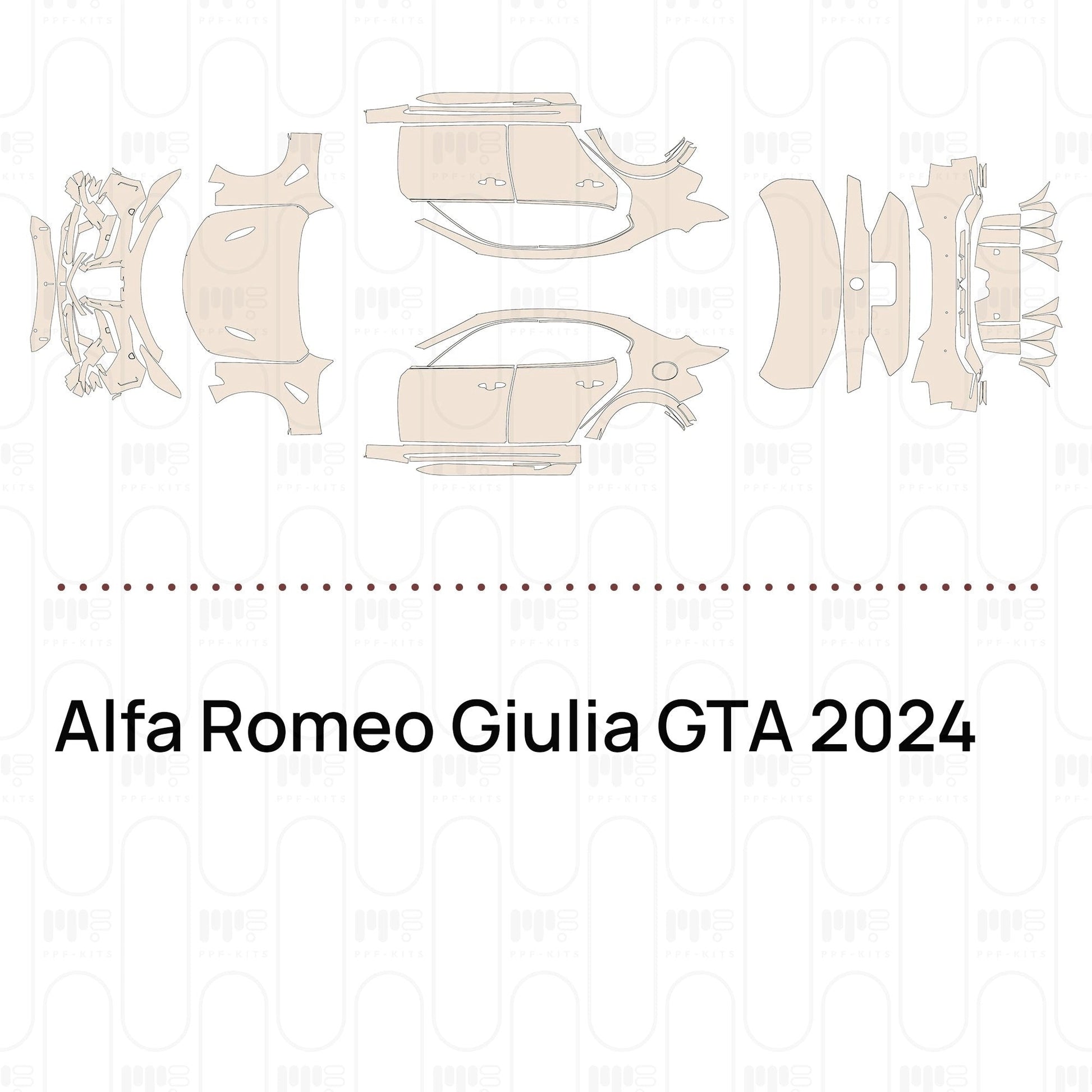 Pre-CutPPFAlfaRomeoGiuliaGTA2024