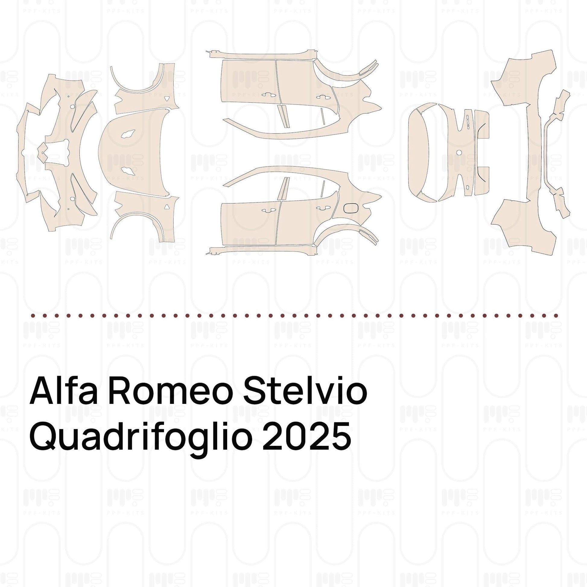 Pre-CutPPFAlfaRomeoStelvioQuadrifoglio2025
