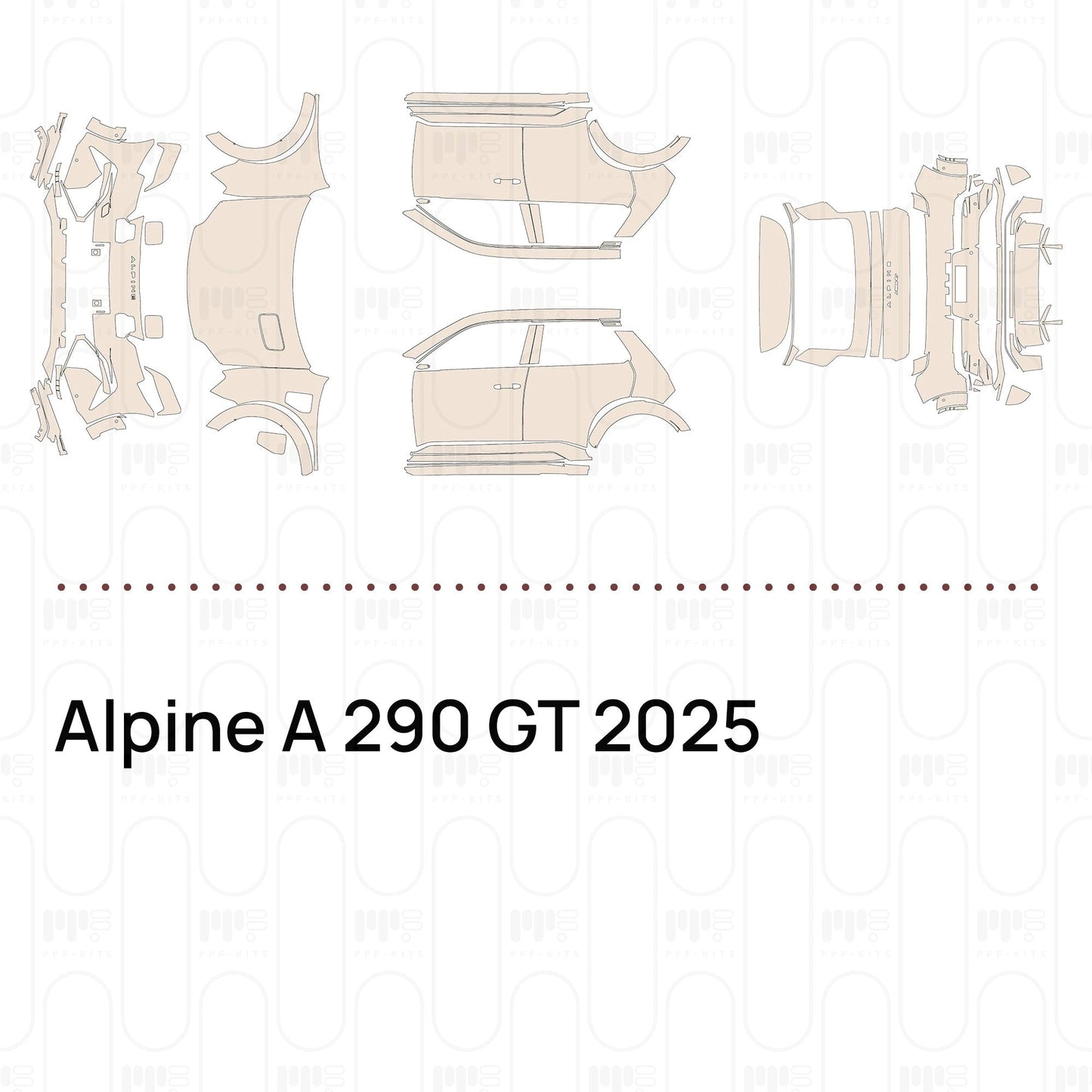 Pre-CutPPFAlpineA290GT2025