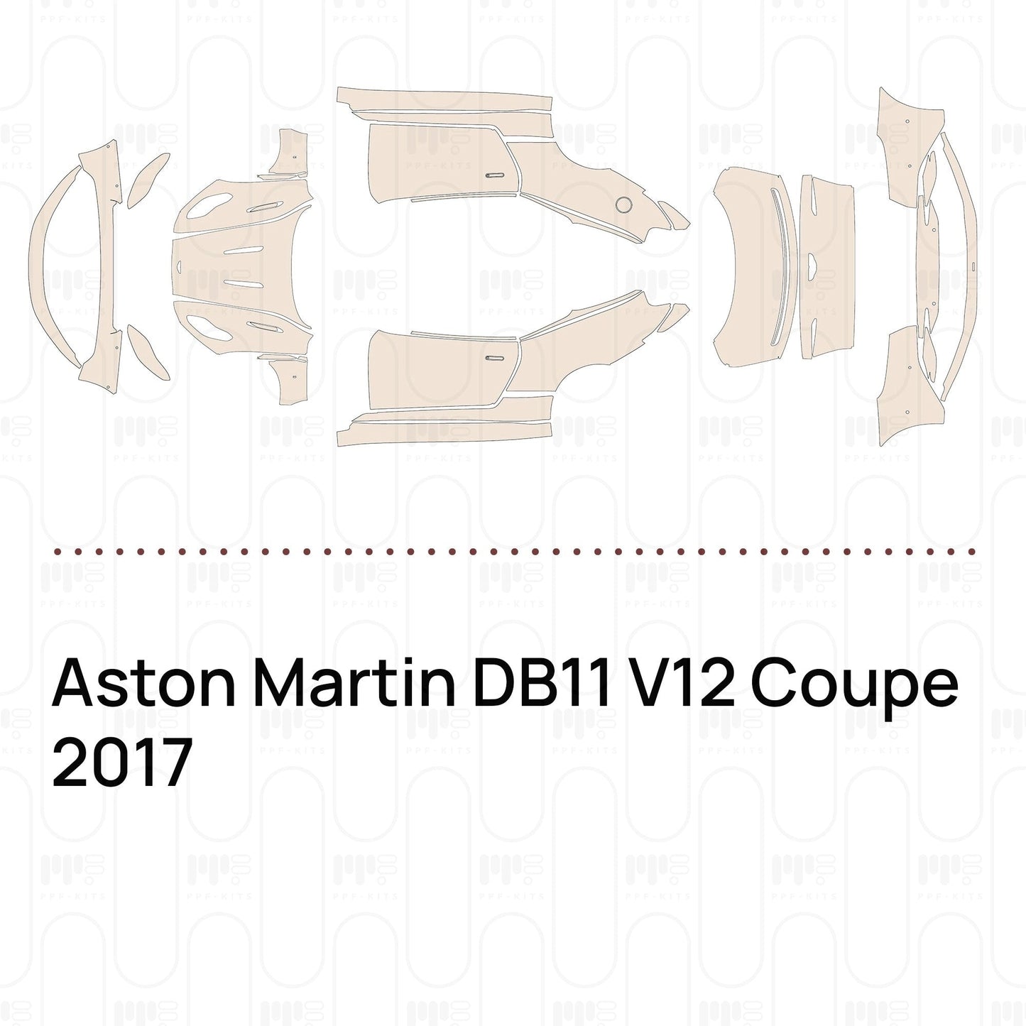 Pre-CutPPFAstonMartinDB11V12Coupe2017