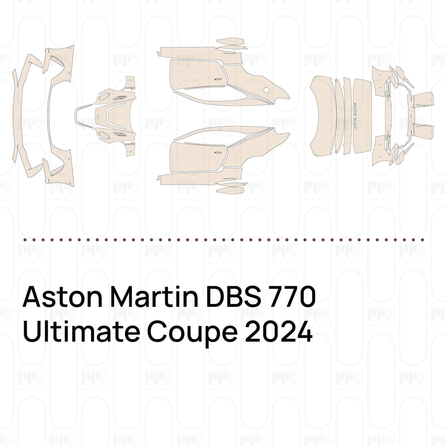 Pre-CutPPFAstonMartinDBS770UltimateCoupe2024