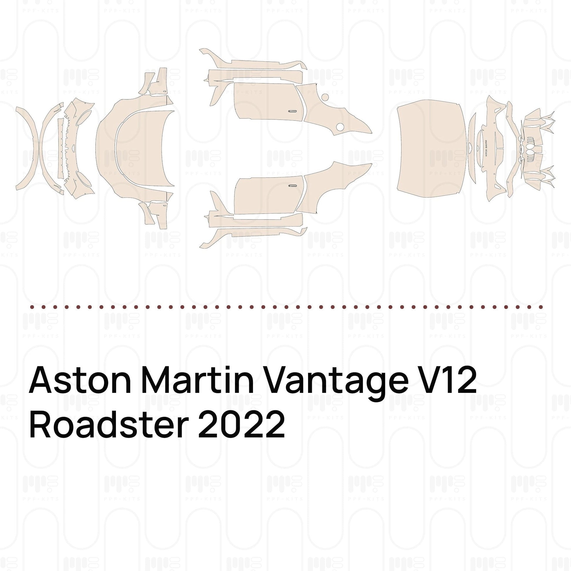 Pre-CutPPFAstonMartinVantageV12Roadster2022