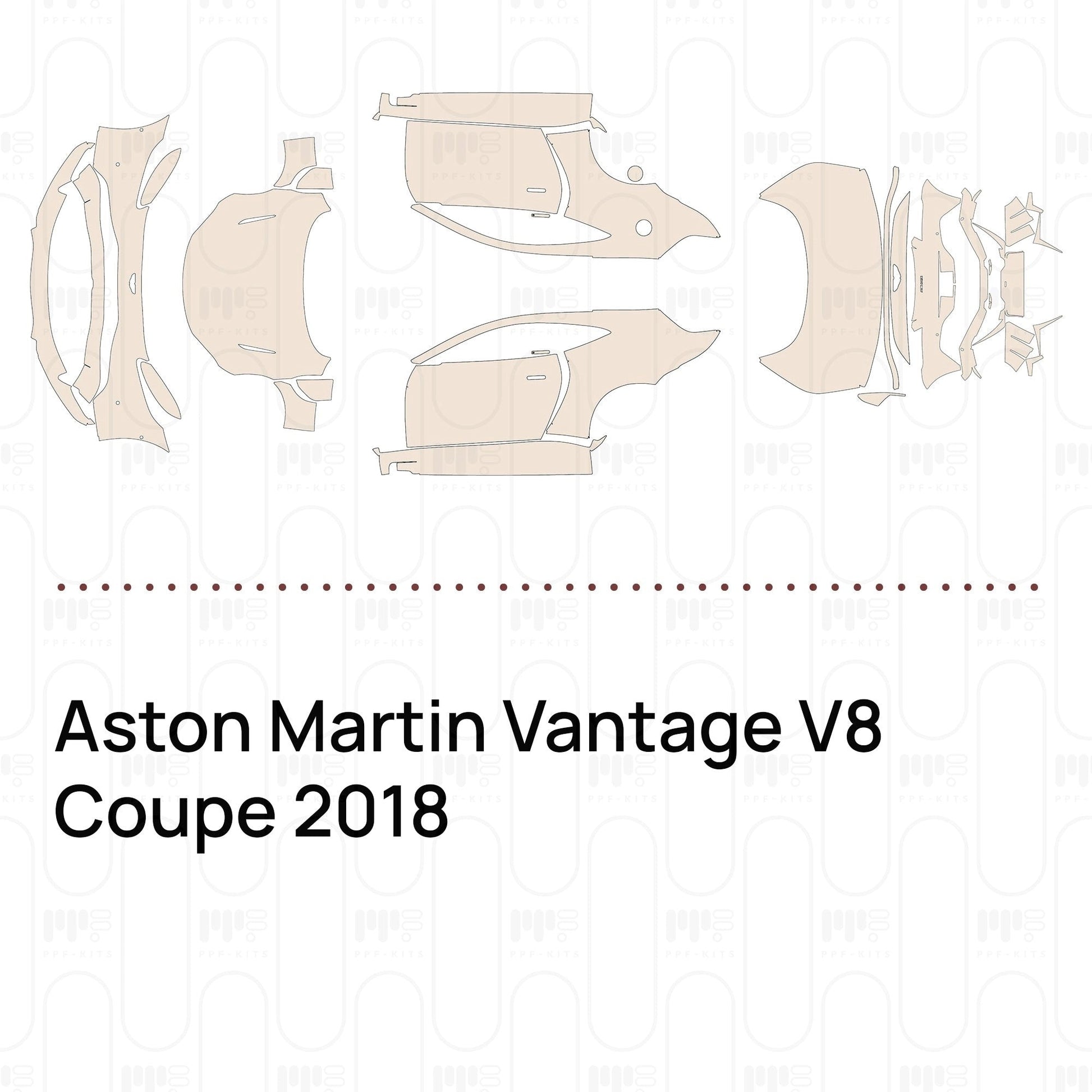 Pre-CutPPFAstonMartinVantageV8Coupe2018