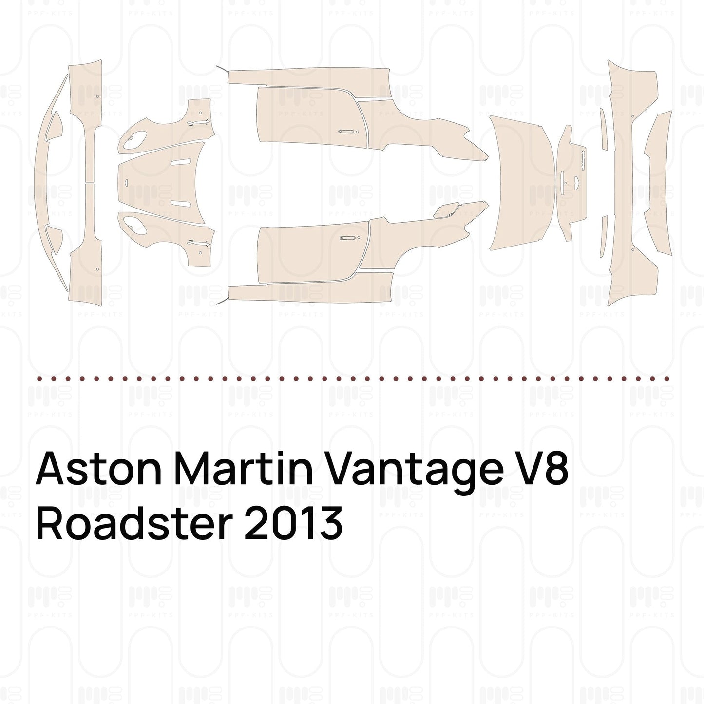 Pre-CutPPFAstonMartinVantageV8Roadster2013