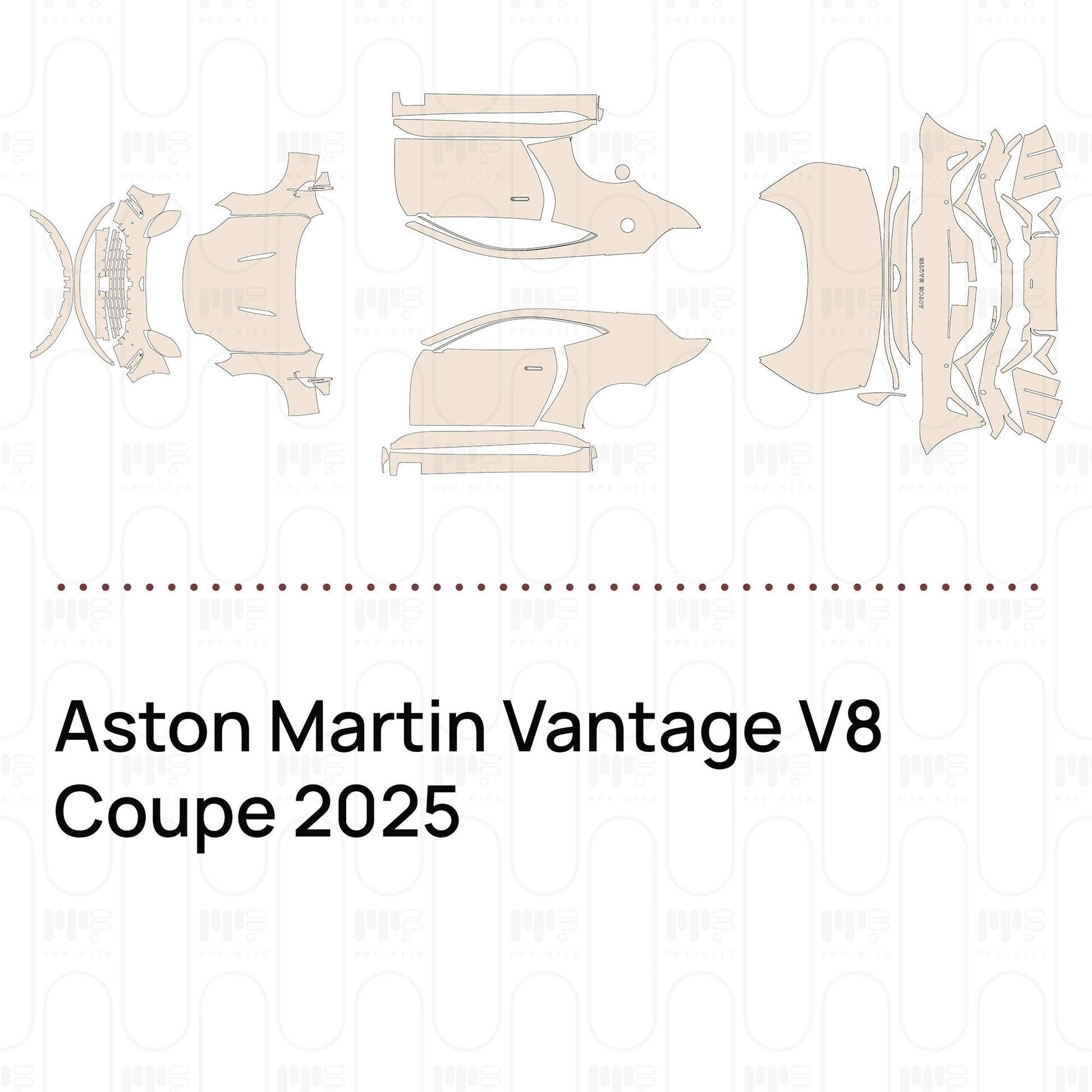 Pre-CutPPFAstonMartinVantageV8Coupe2025