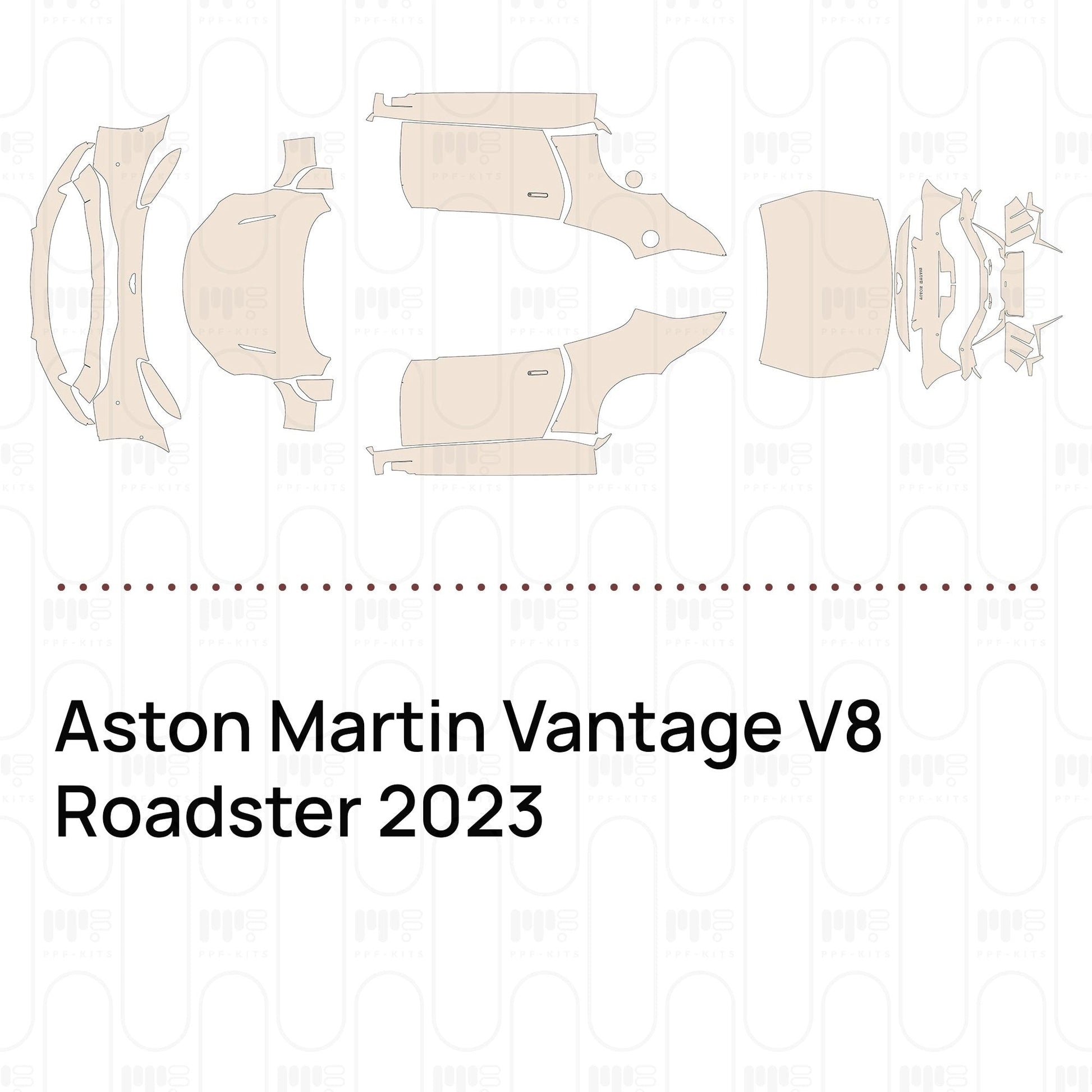 Pre-CutPPFAstonMartinVantageV8Roadster2023