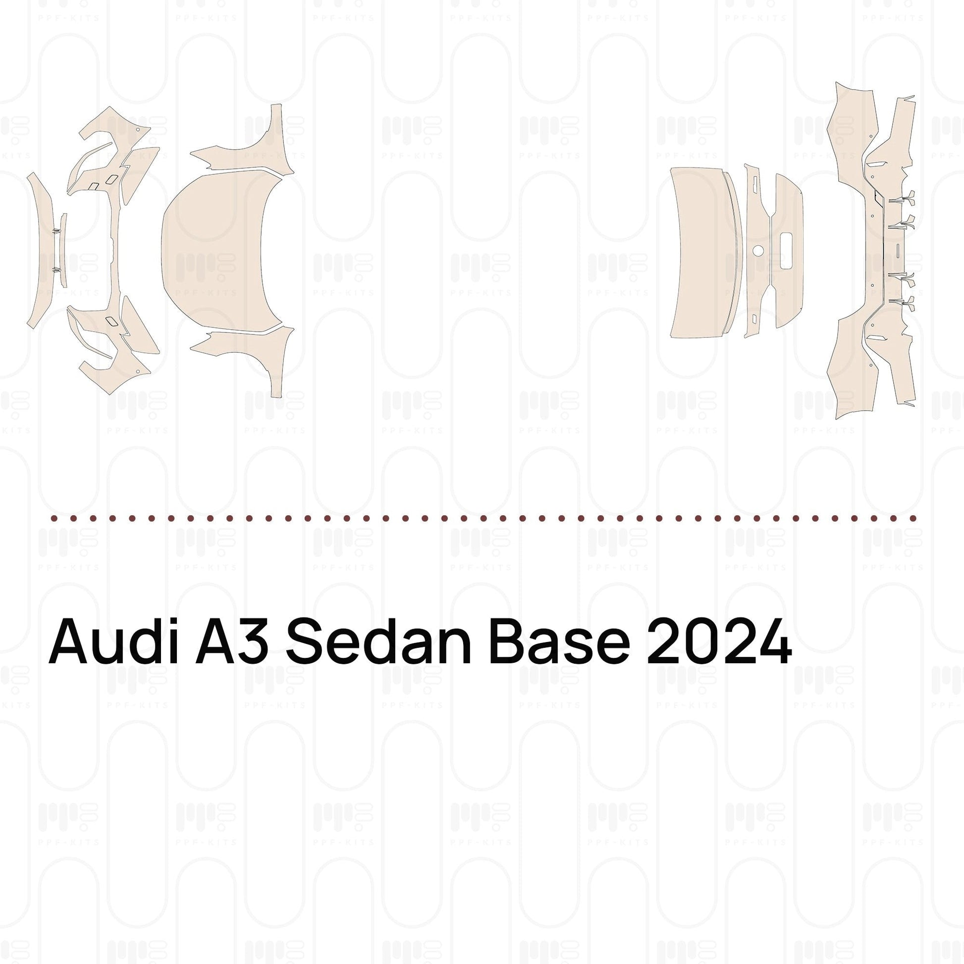 Pre-CutPPFAudiA3SedanBase2024