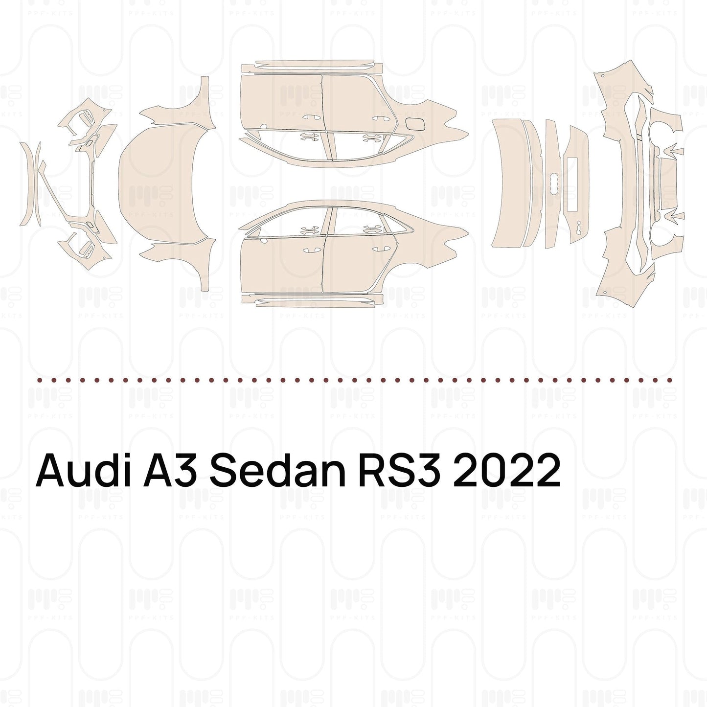 Pre-CutPPFAudiA3SedanRS32022