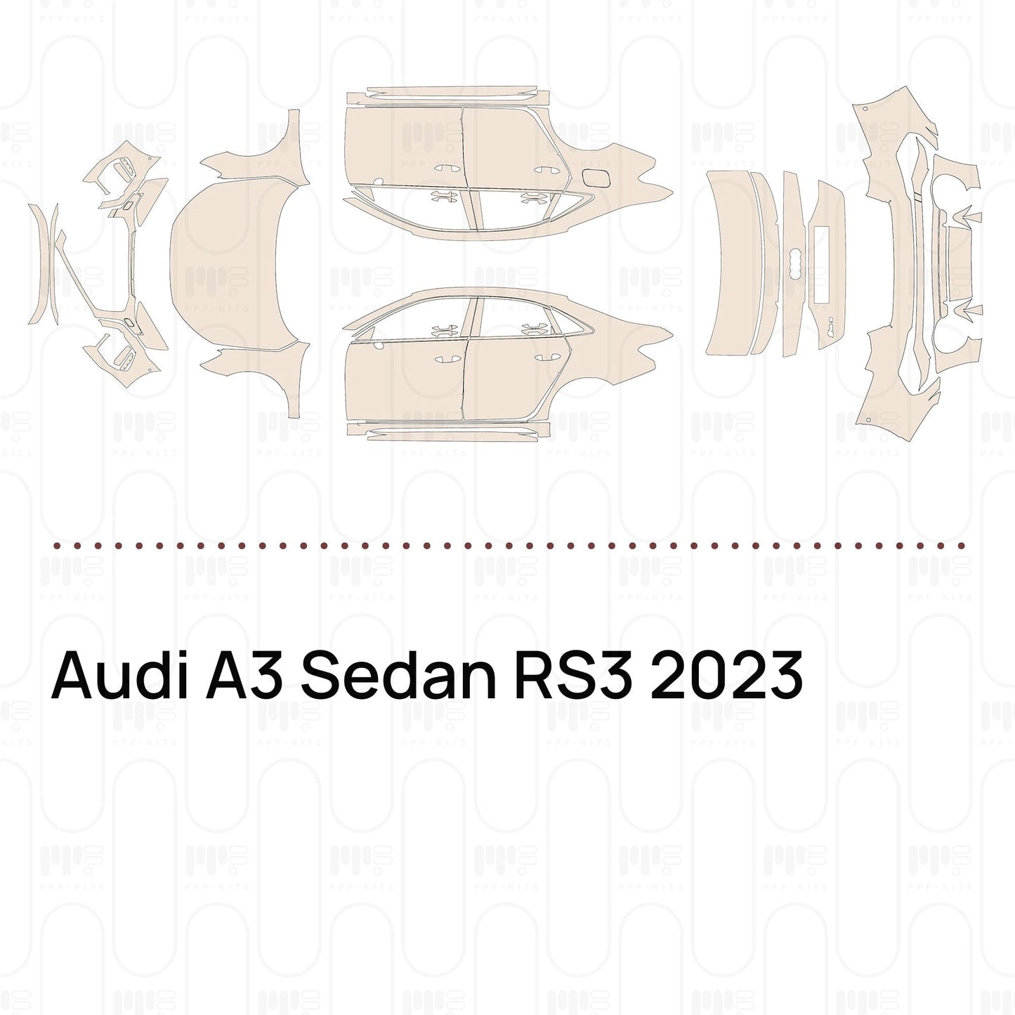 Pre-CutPPFAudiA3SedanRS32023