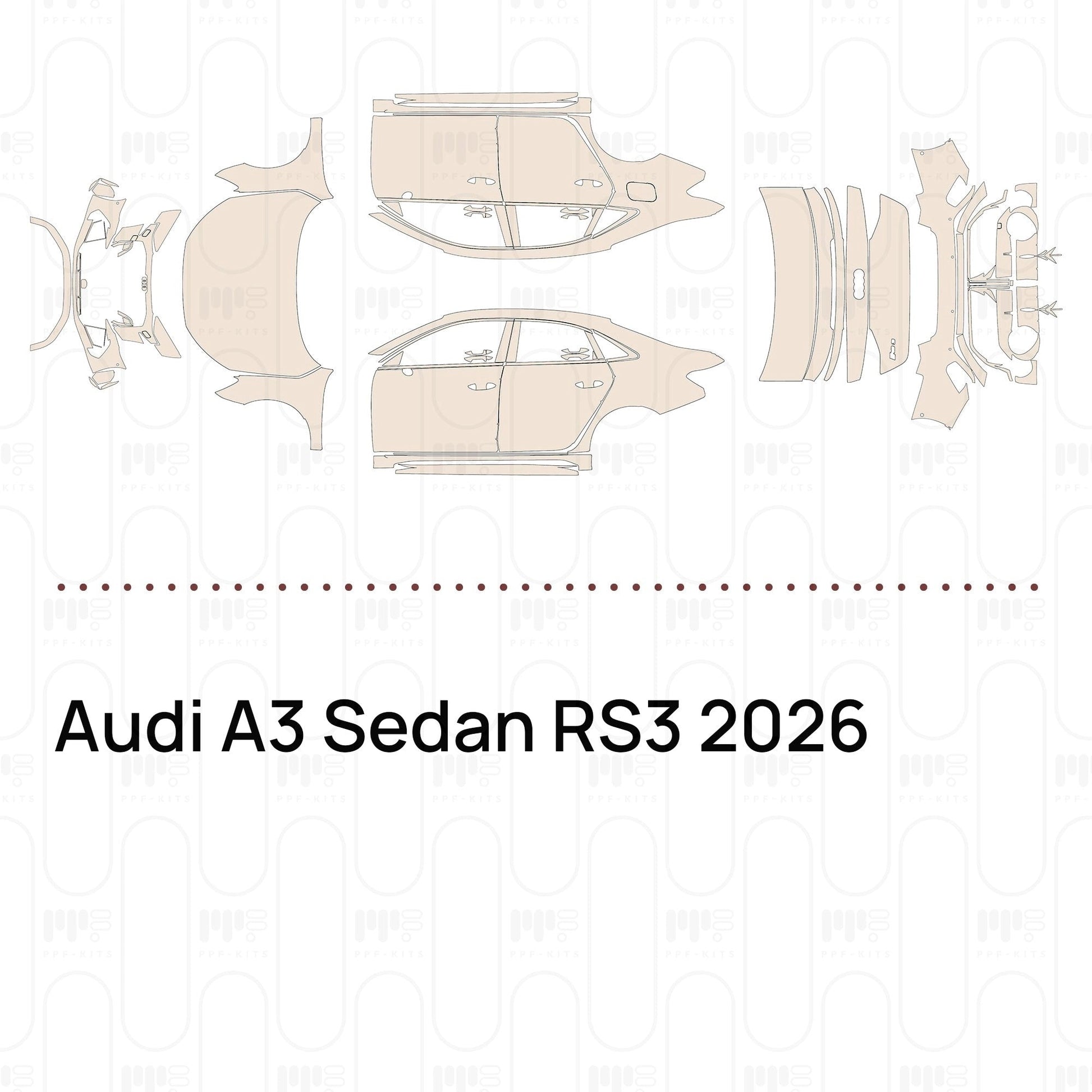 Pre-CutPPFAudiA3SedanRS32026