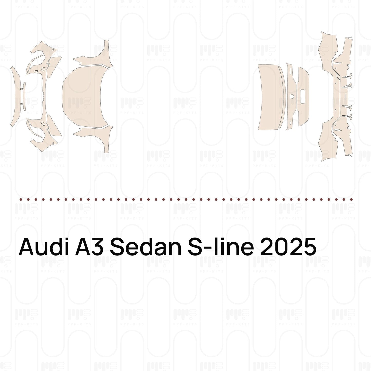 Pre-CutPPFAudiA3SedanS-line2025