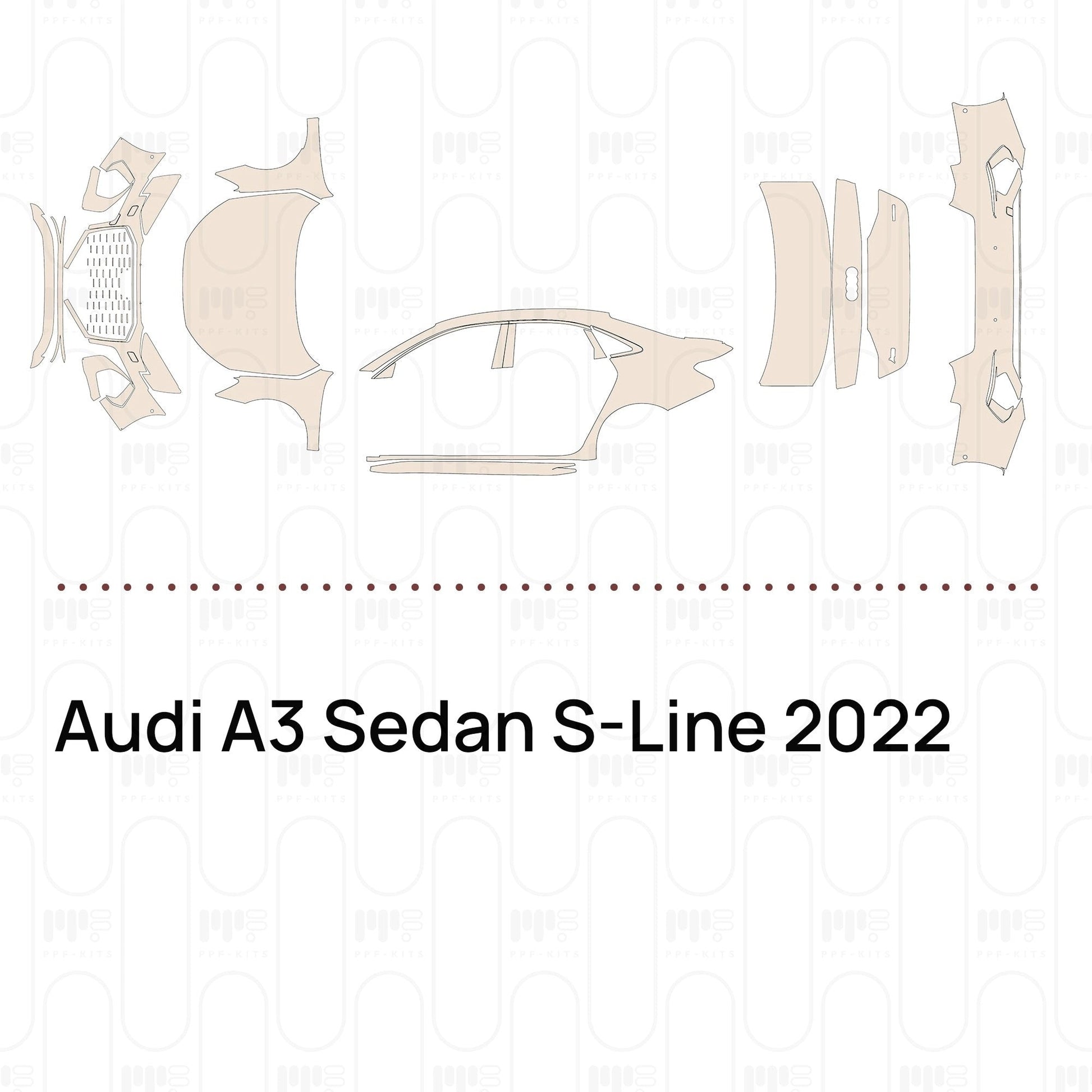 Pre-CutPPFAudiA3SedanS-Line2022