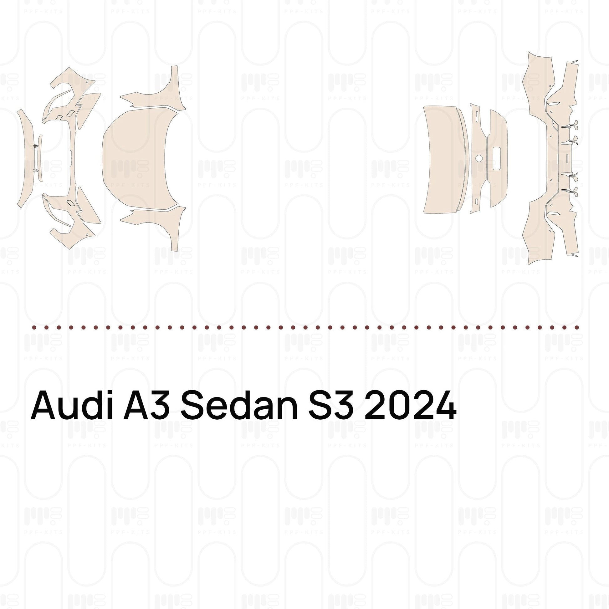 Pre-CutPPFAudiA3SedanS32024