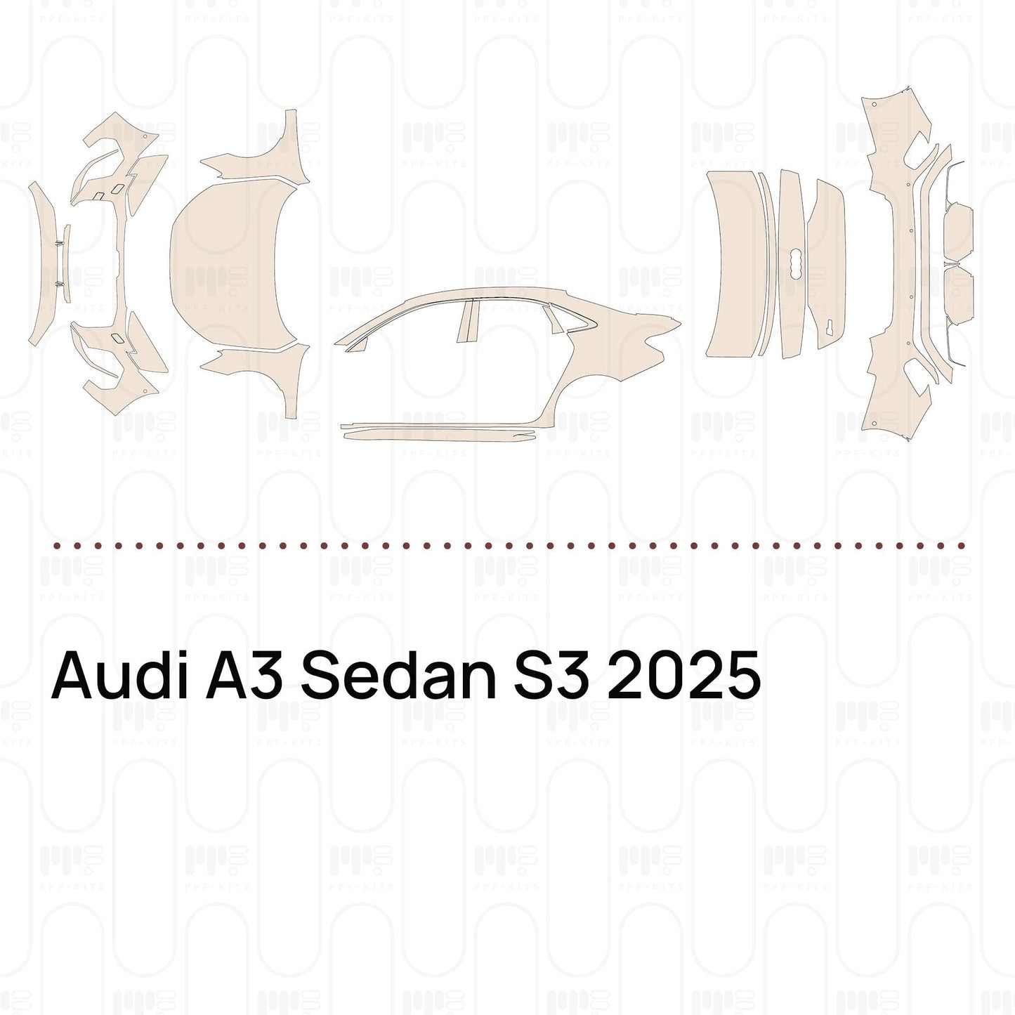 Pre-CutPPFAudiA3SedanS32025
