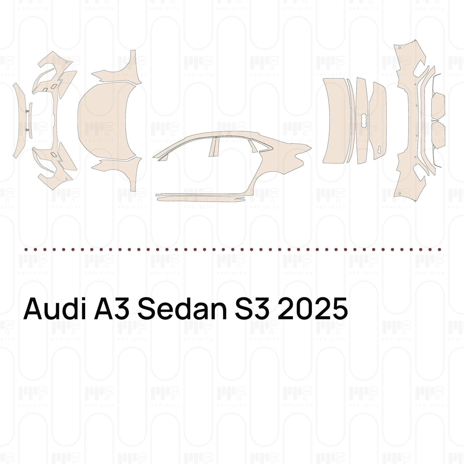 Pre-CutPPFAudiA3SedanS32025