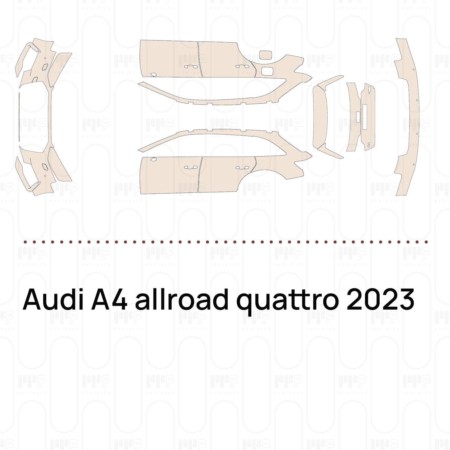 Pre-CutPPFAudiA4allroadquattro2023