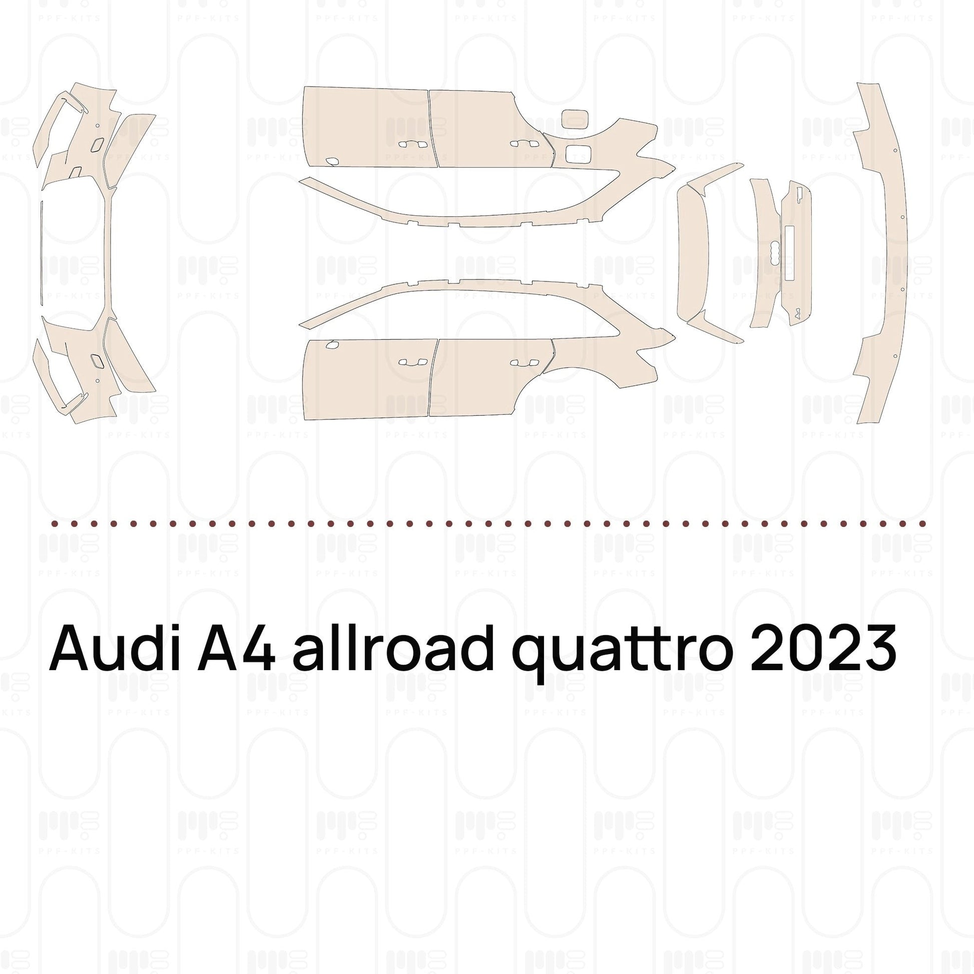 Pre-CutPPFAudiA4allroadquattro2023