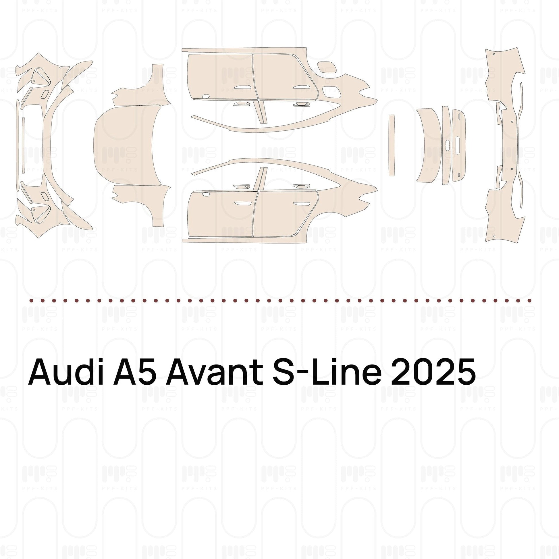 Pre-CutPPFAudiA5AvantS-Line2025