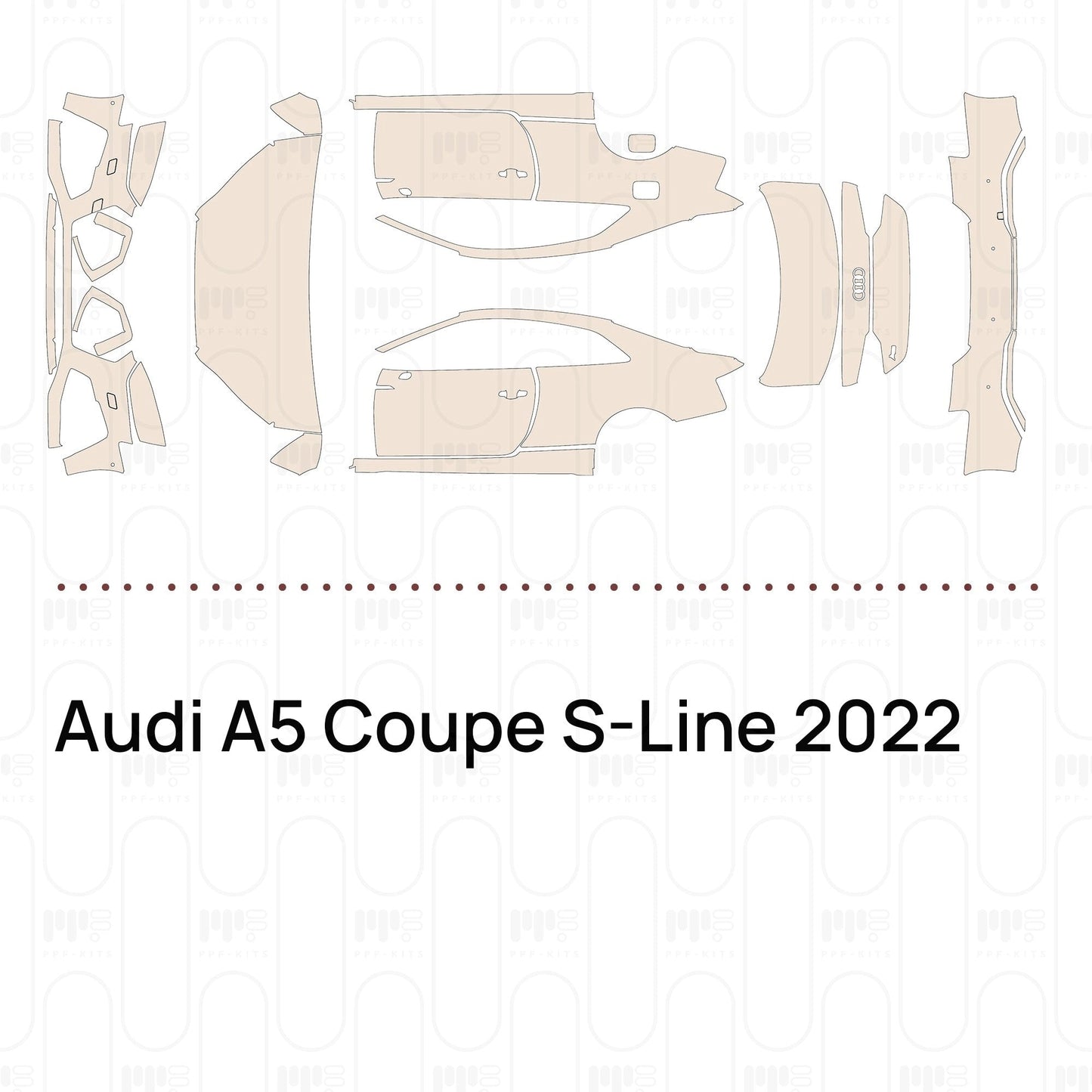 Pre-CutPPFAudiA5CoupeS-Line2022