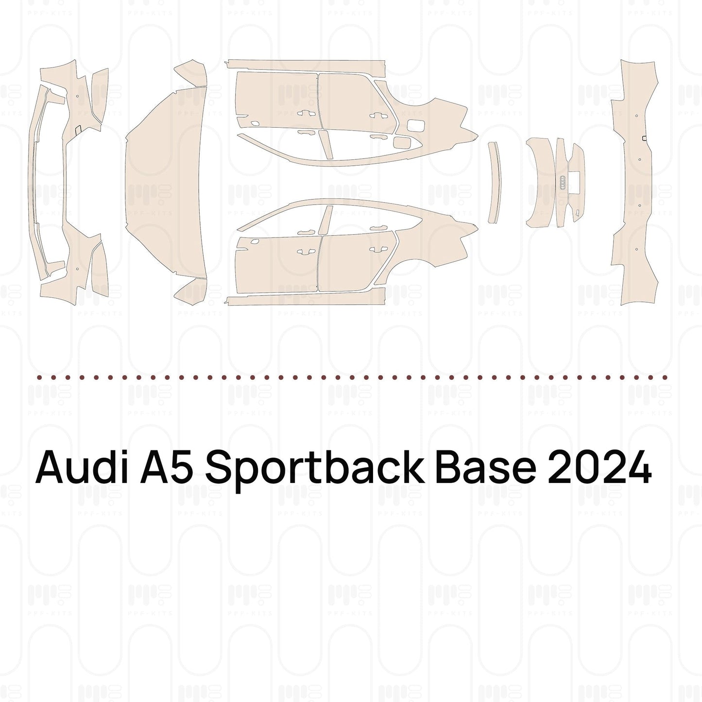 Pre-CutPPFAudiA5SportbackBase2024