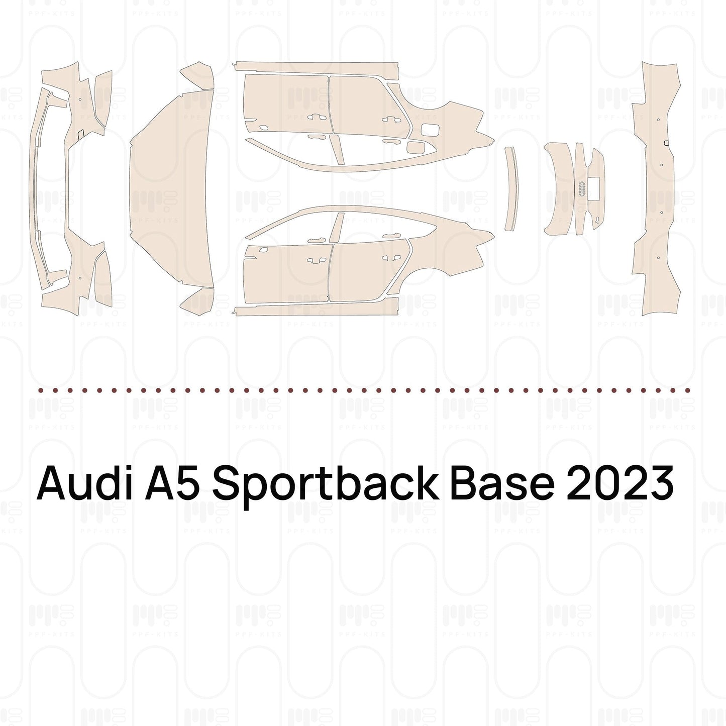 Pre-CutPPFAudiA5SportbackBase2023