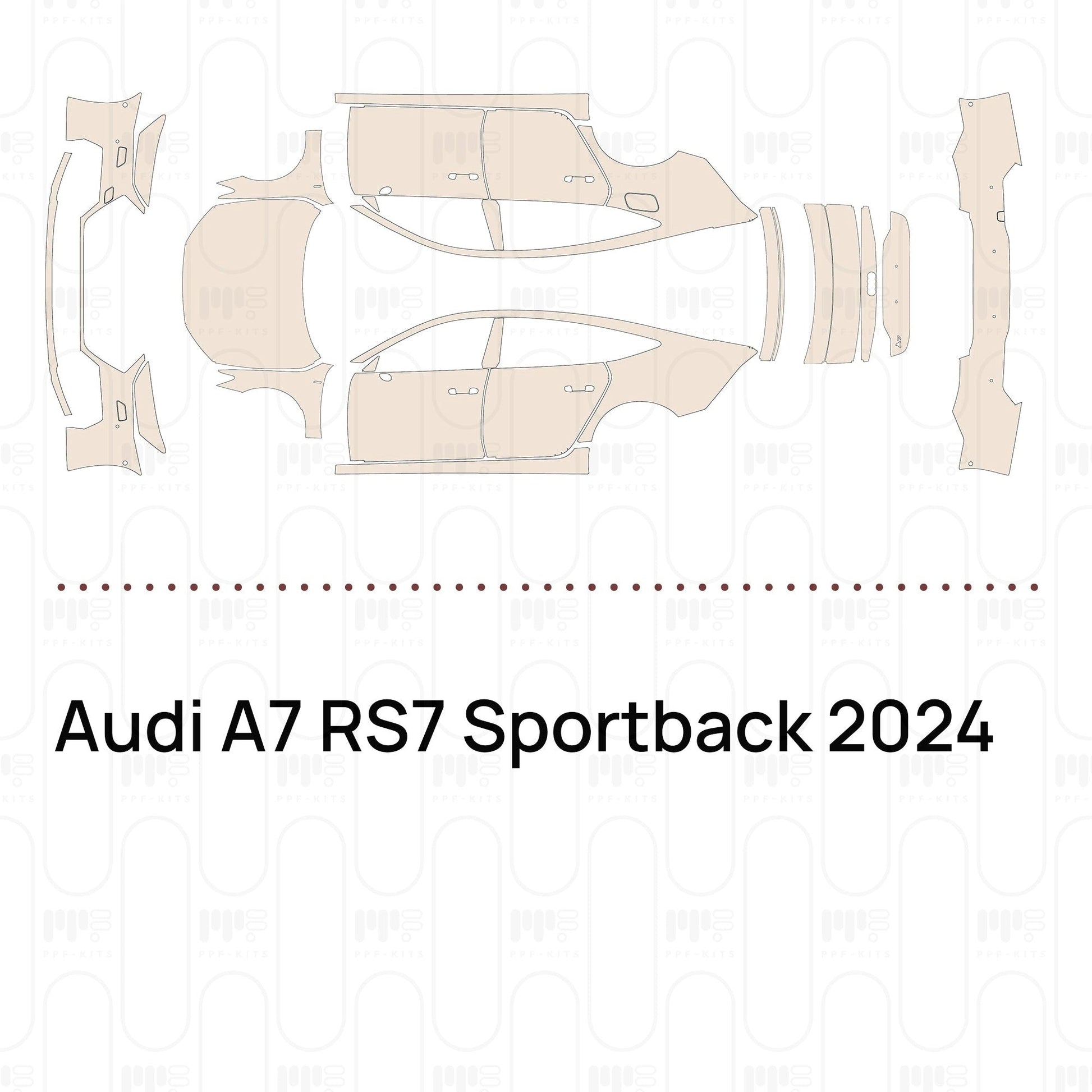 Pre-CutPPFAudiA7RS7Sportback2024