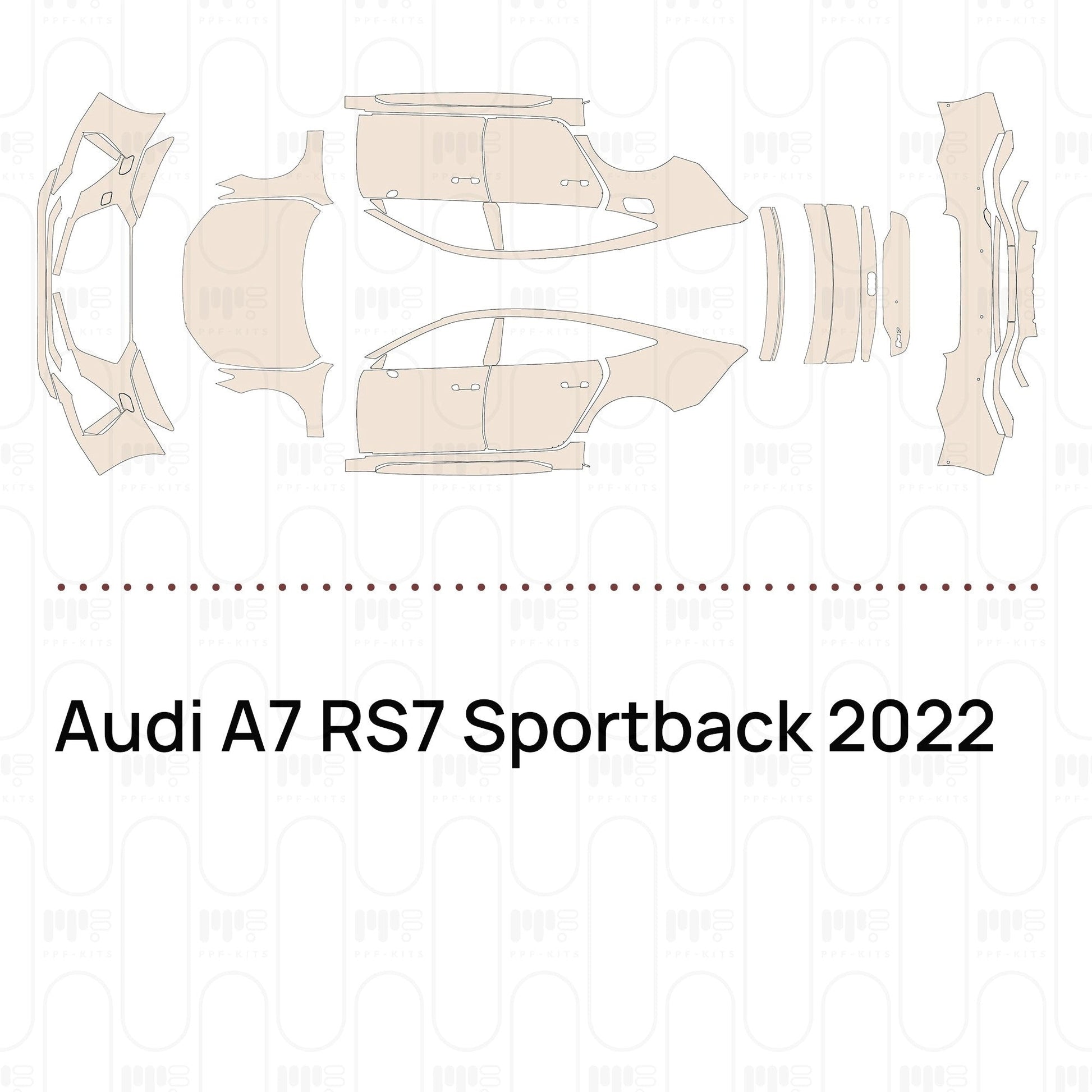 Pre-CutPPFAudiA7RS7Sportback2022