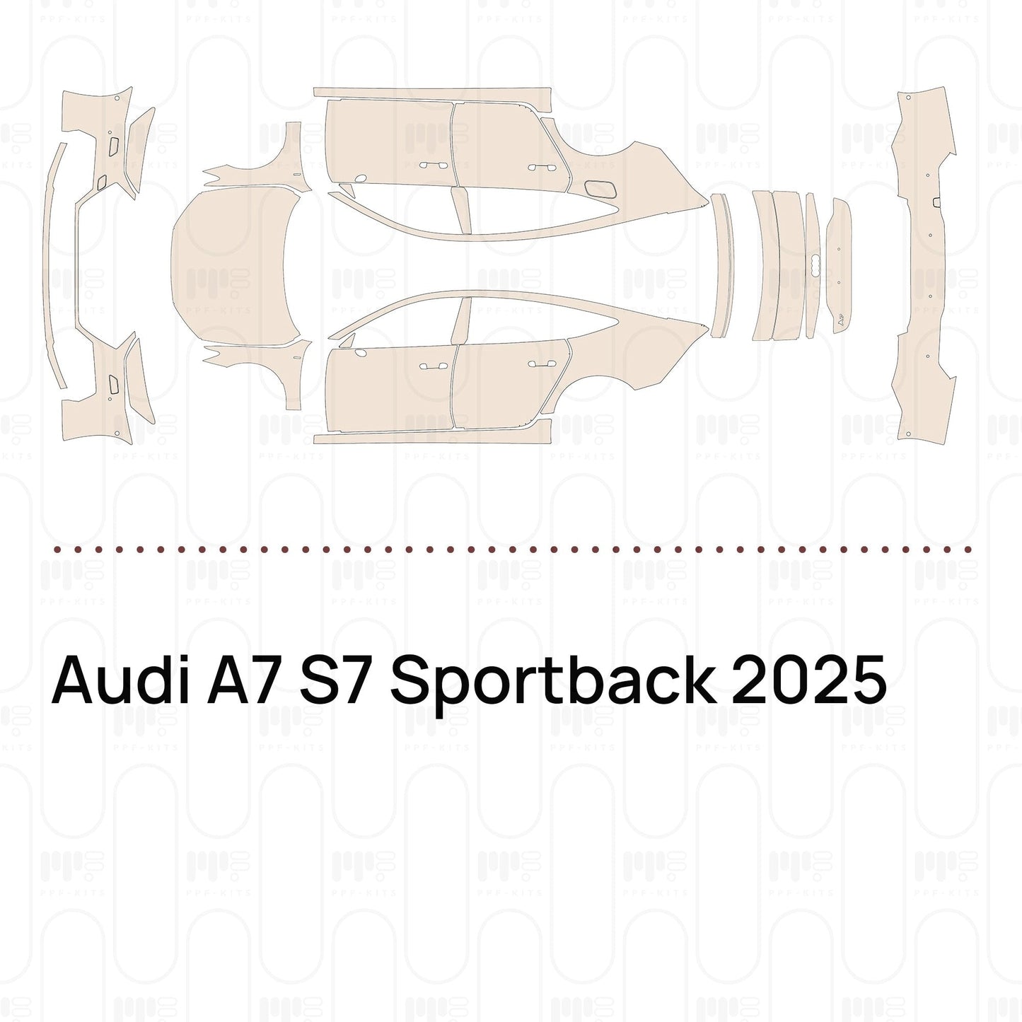 Pre-CutPPFAudiA7S7Sportback2025
