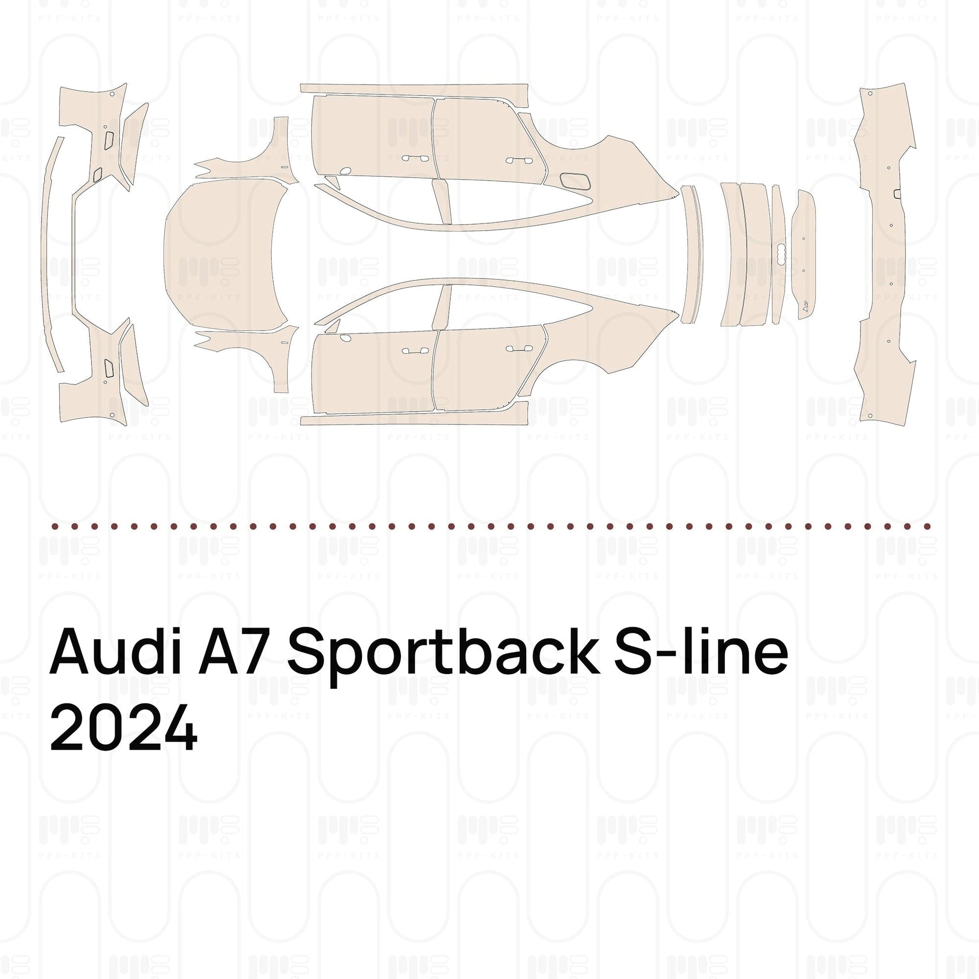 Pre-CutPPFAudiA7SportbackS-line2024