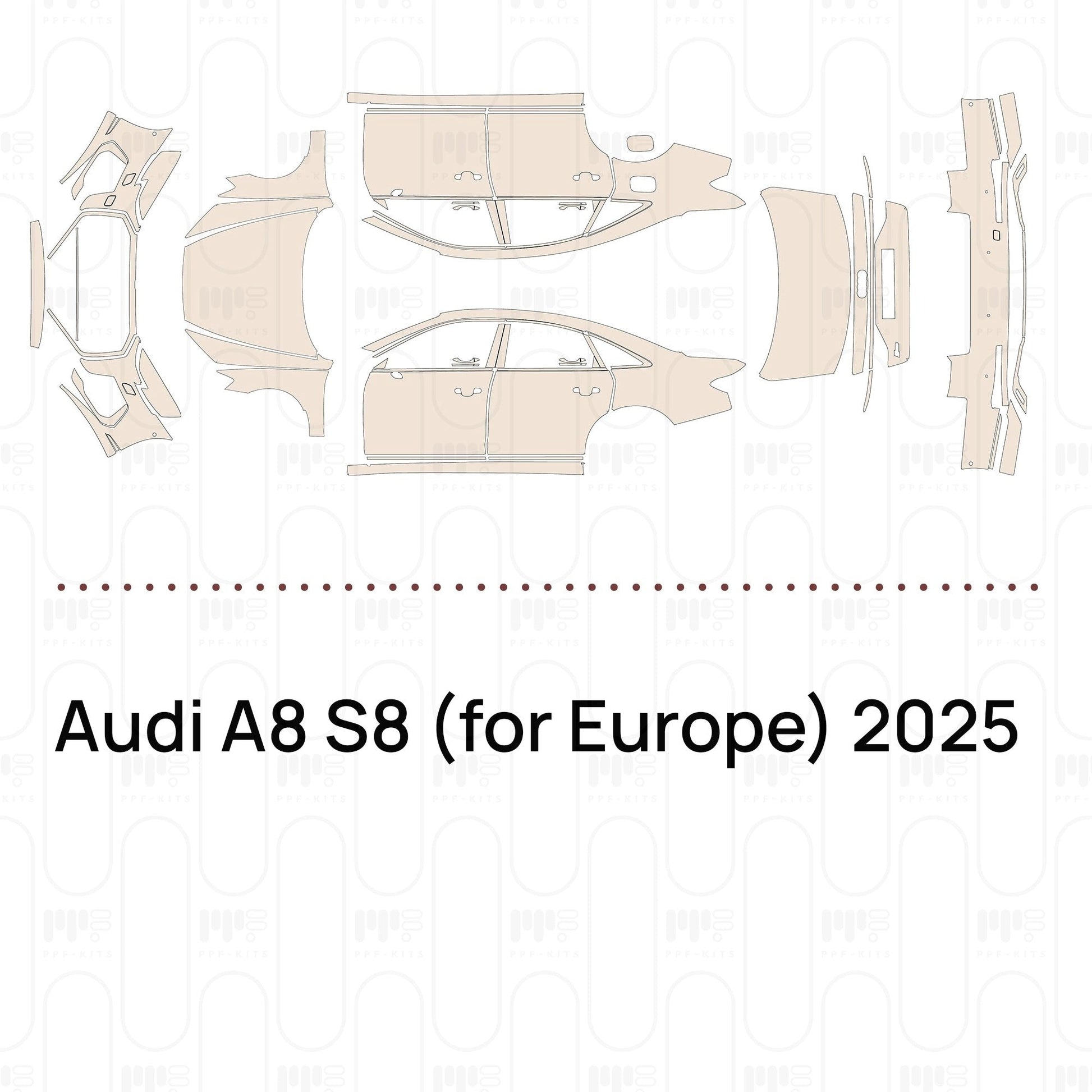 Pre-CutPPFAudiA8S8(forEurope)2025