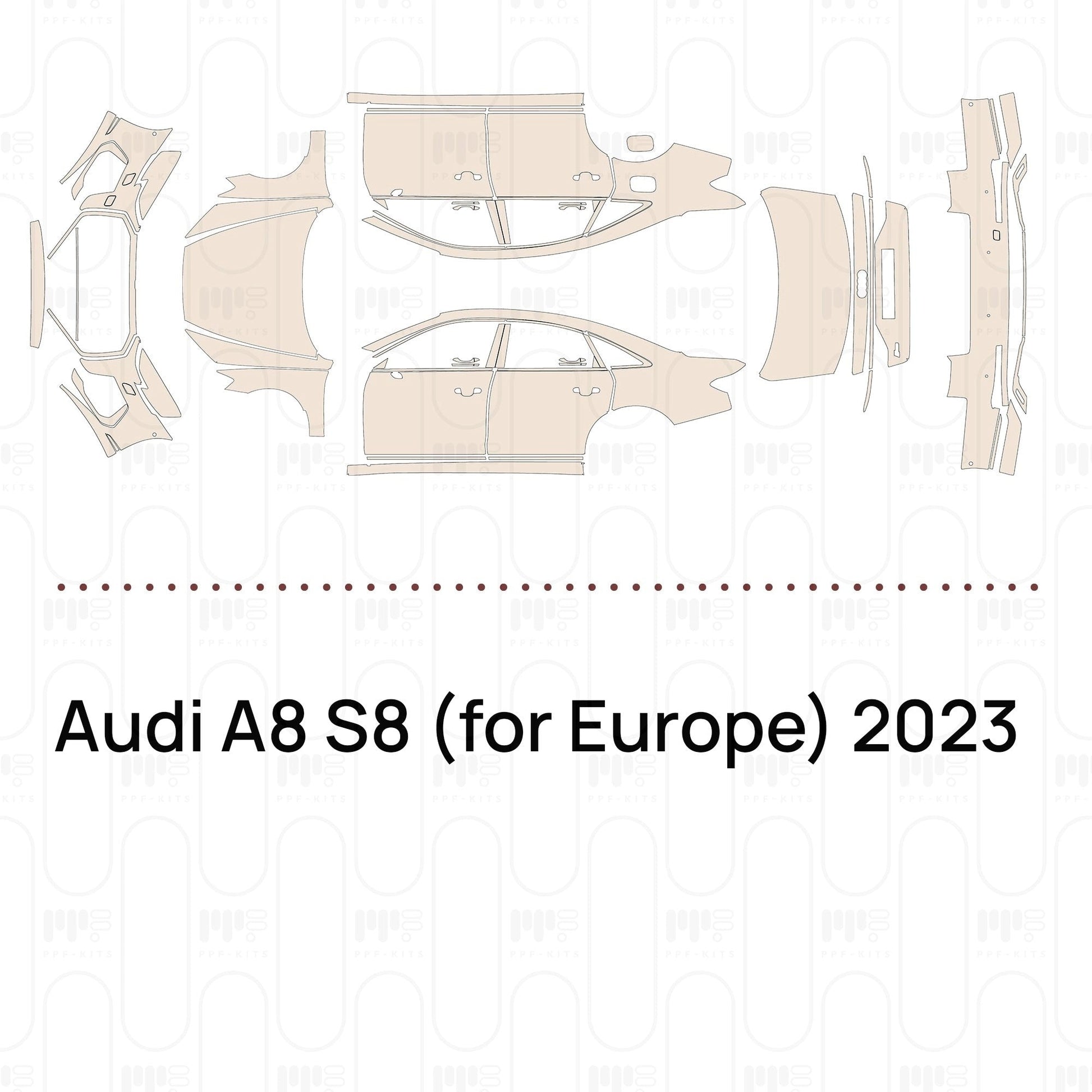 Pre-CutPPFAudiA8S8(forEurope)2023