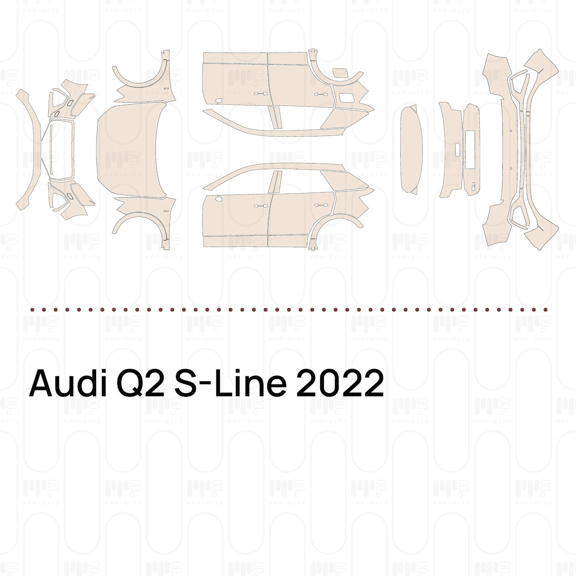 Pre-CutPPFAudiQ2S-Line2022