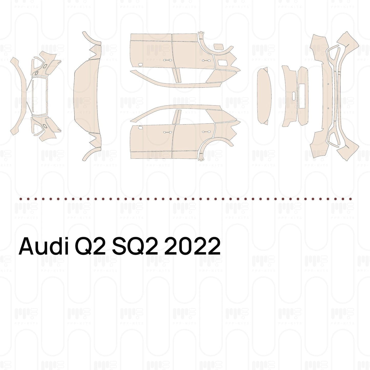 Pre-CutPPFAudiQ2SQ22022