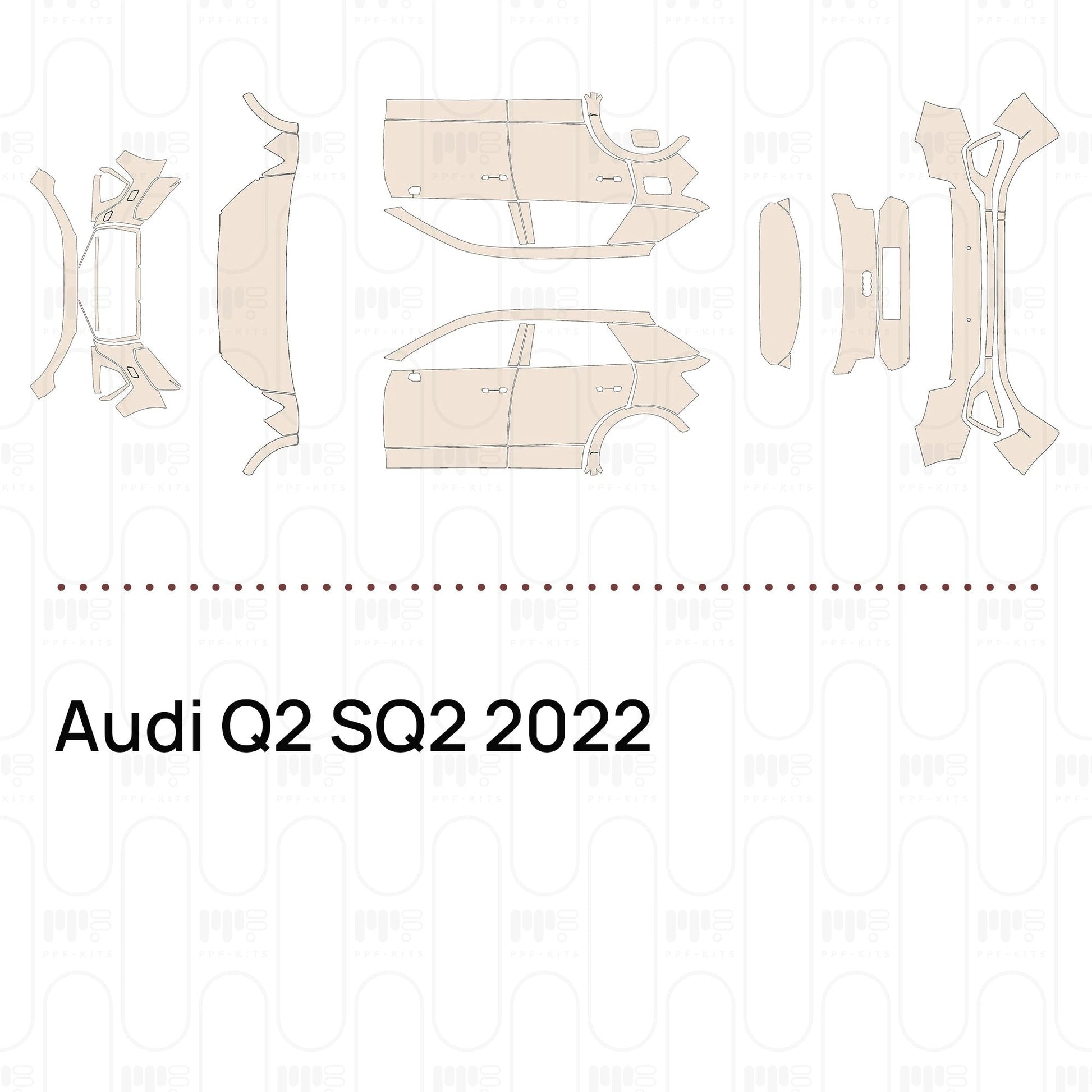 Pre-CutPPFAudiQ2SQ22022