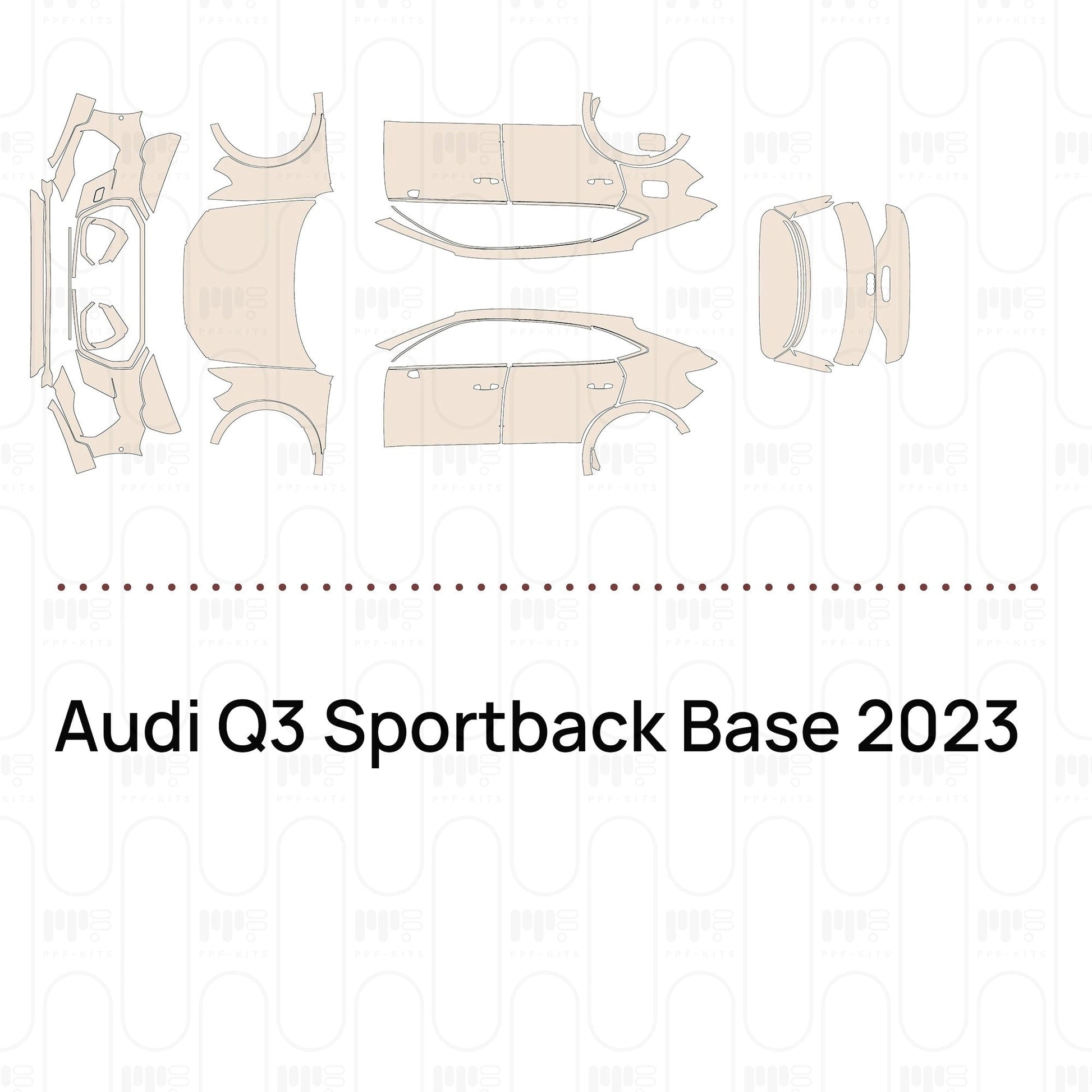 Pre-CutPPFAudiQ3SportbackBase2023