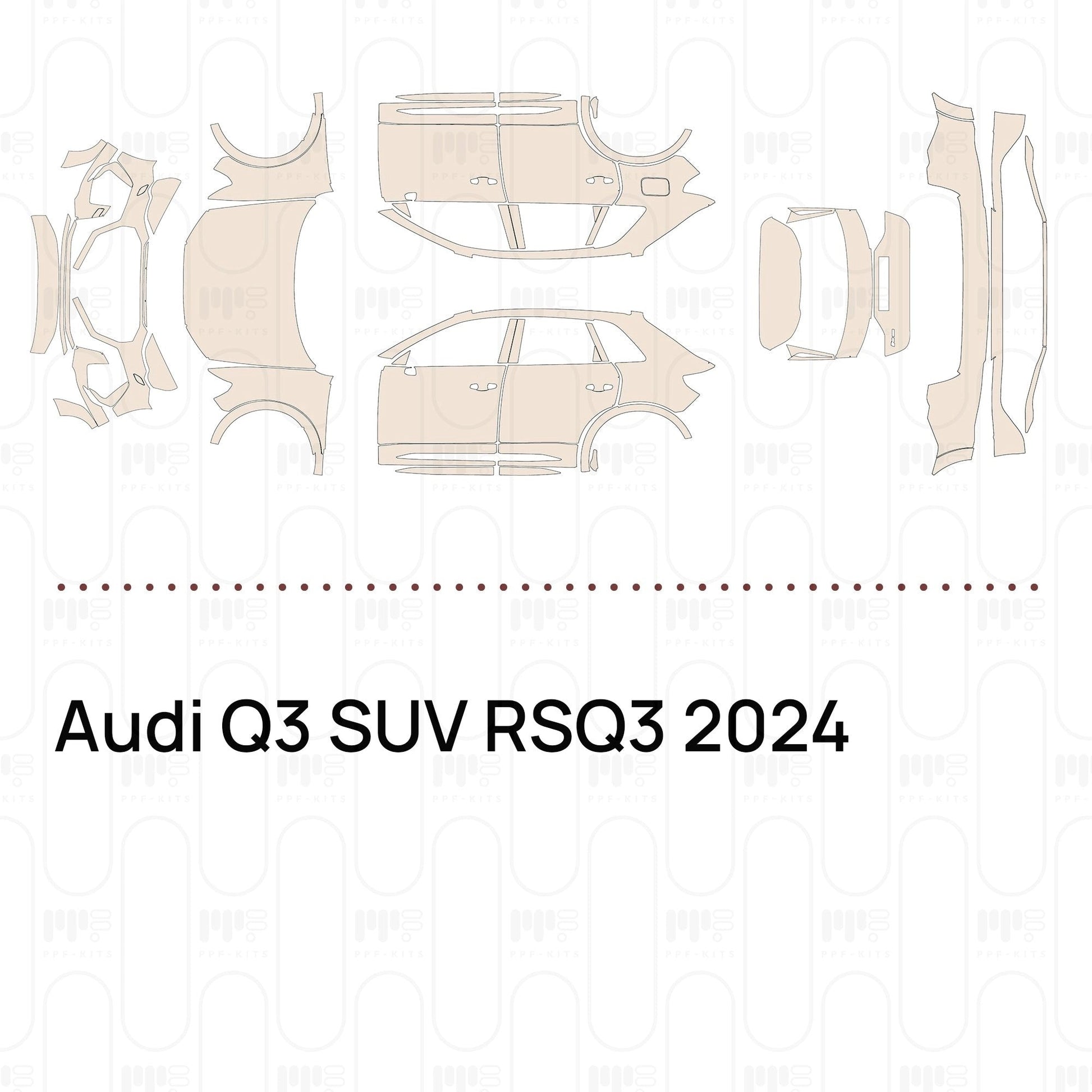 Pre-CutPPFAudiQ3SUVRSQ32024