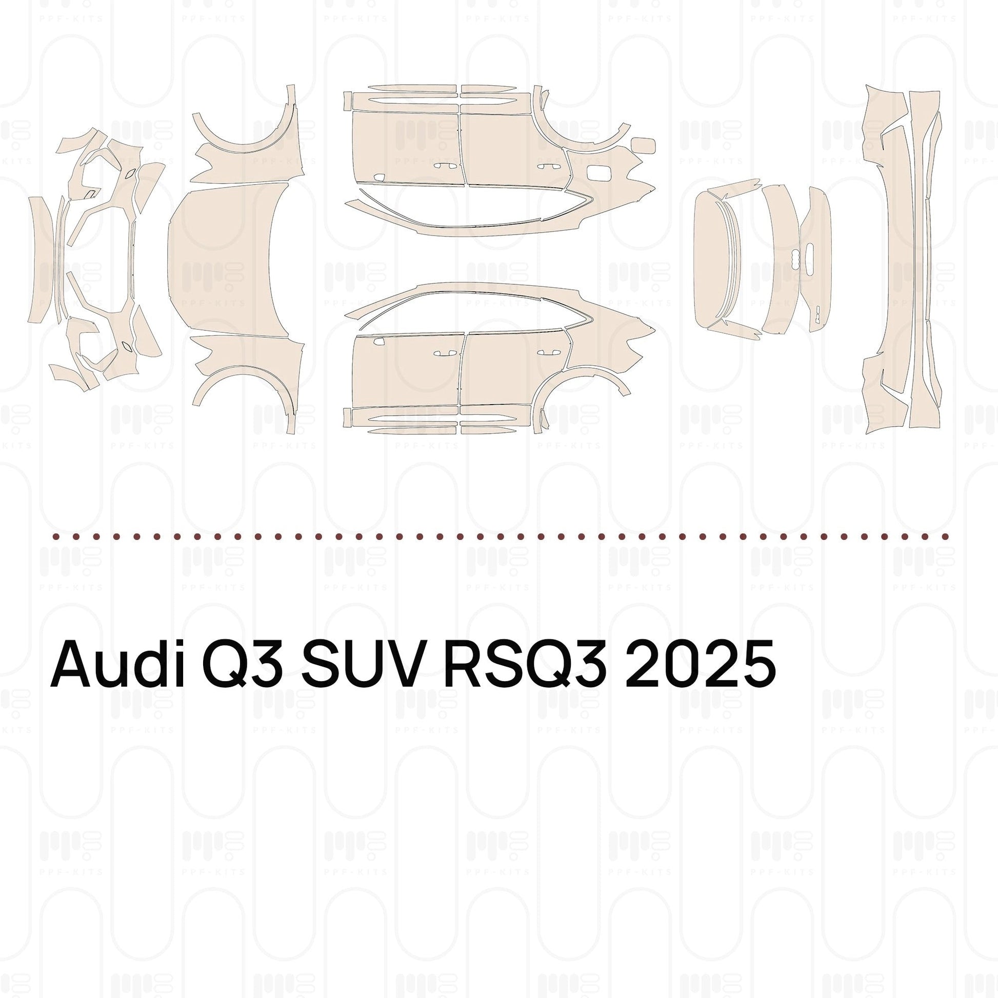 Pre-CutPPFAudiQ3SUVRSQ32025