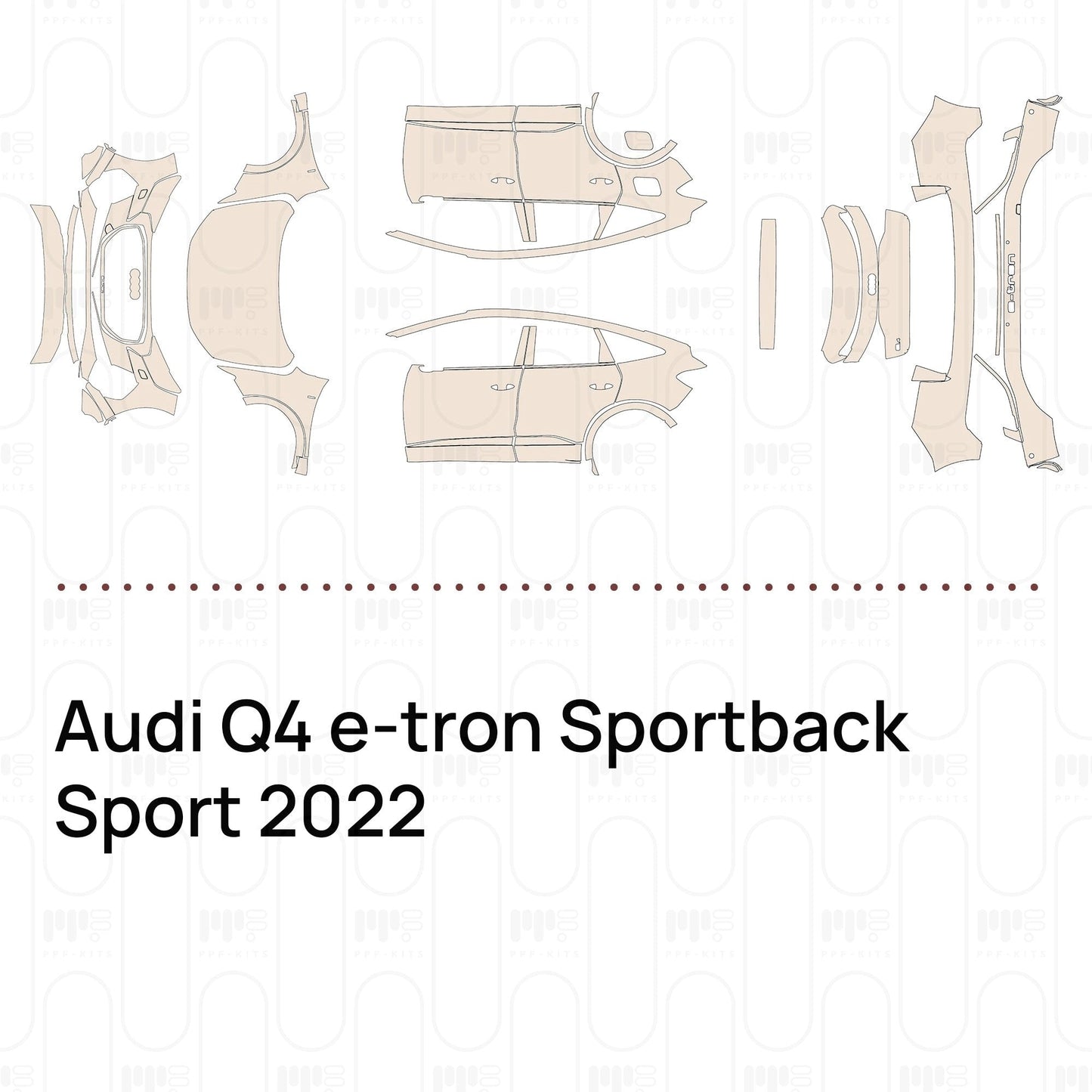 Pre-CutPPFAudiQ4e-tronSportbackSport2022