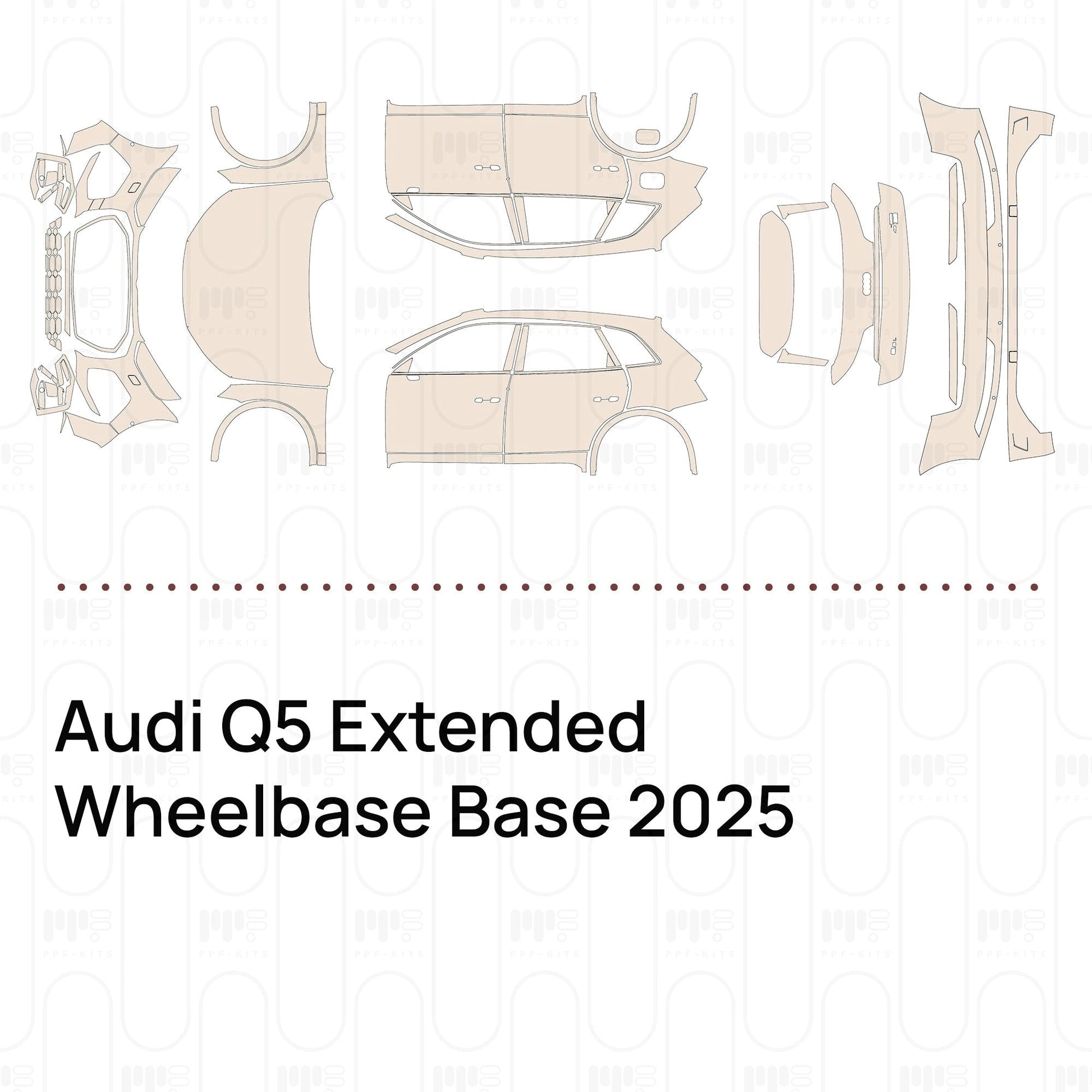 Pre-CutPPFAudiQ5ExtendedWheelbaseBase2025