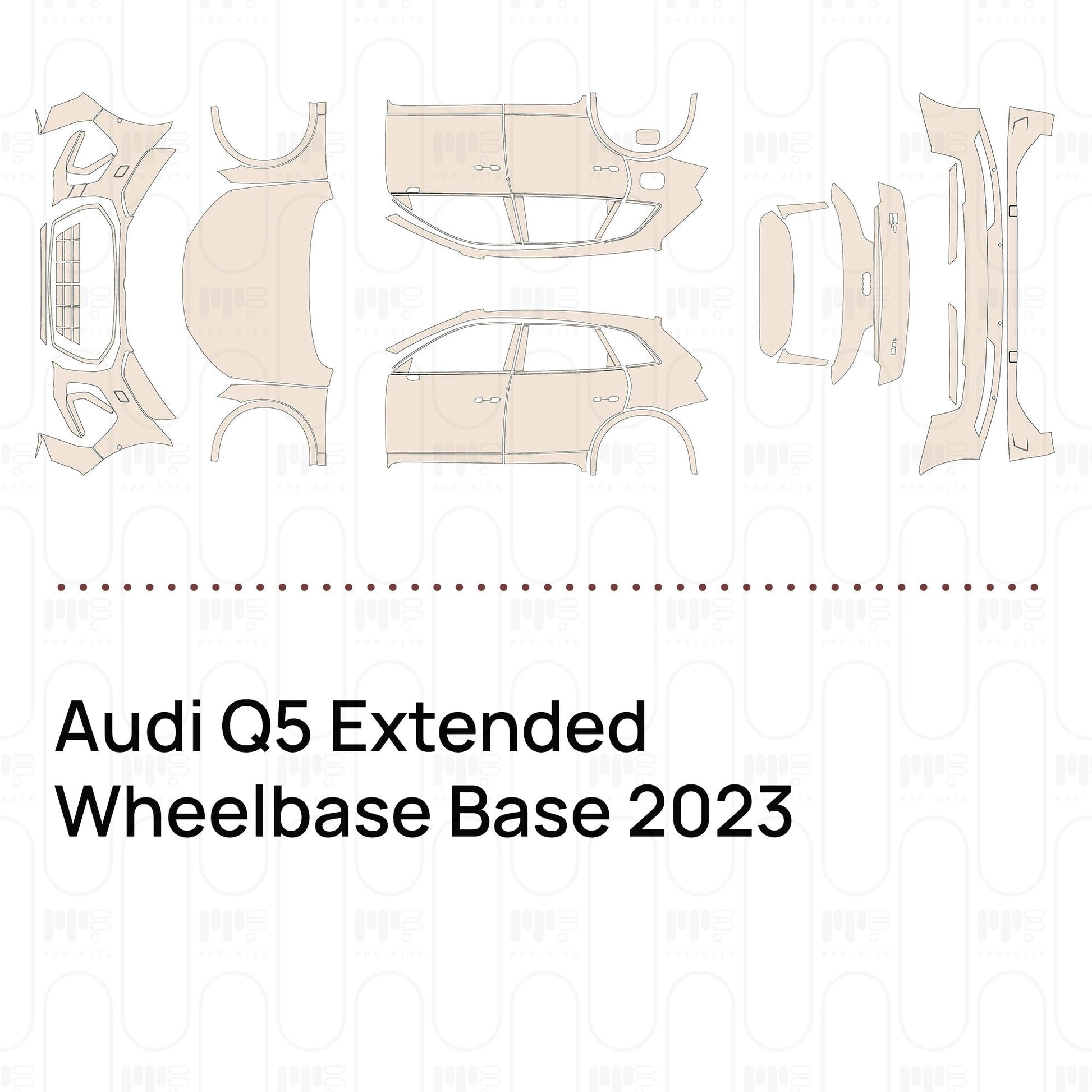 Pre-CutPPFAudiQ5ExtendedWheelbaseBase2023